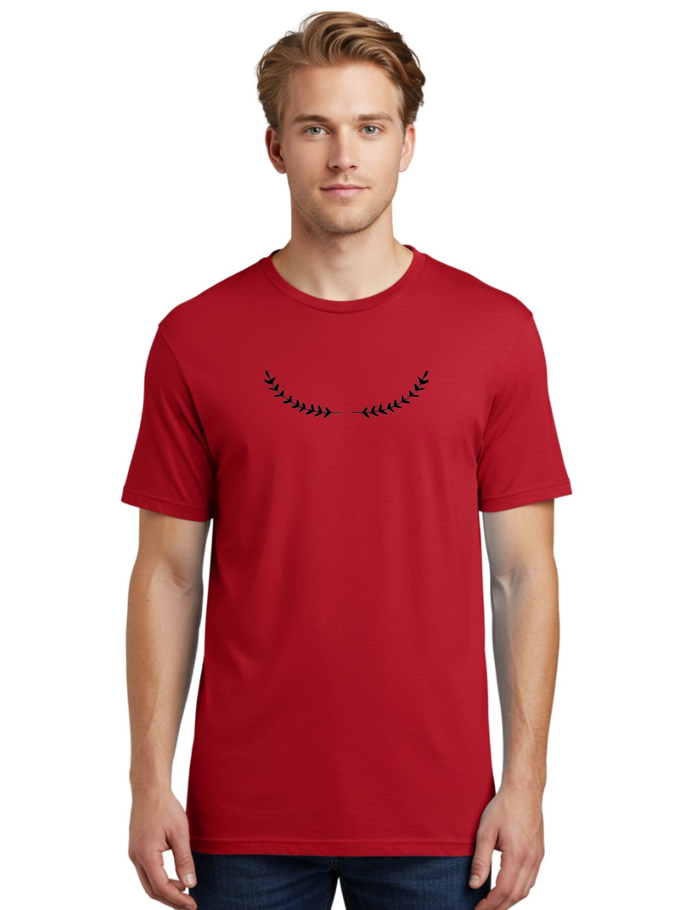 Black-Laurel Men'S Graphic Tee, 100% Cotton, Comfortable Casual Summer Wear, Machine Washable, Baseball Stitch, Black Stitches, Sports Design, Baseball Theme, Minimalist Graphic, Sports Art, Baseball Symbol, Baseball Stitch Pattern, - Aaa761 4