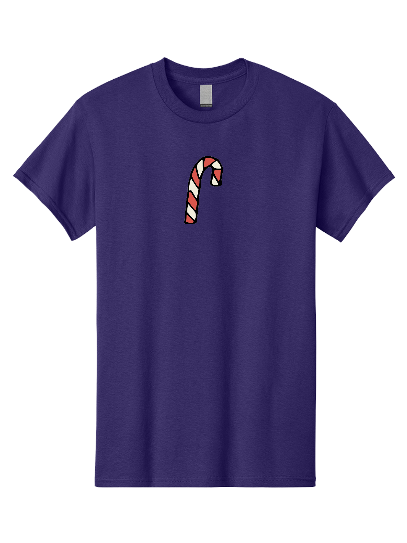 Candy-Cane-1 Men'S Graphic Tee, 100% Cotton, Comfortable Casual Summer Wear, Machine Washable, Candy Cane, Red And White Stripes, Festive Holiday Treat, Christmas Symbol, Sweet Candy, Winter Wonderland, Holiday Cheer, Peppermint Flavor - Aaa779 21