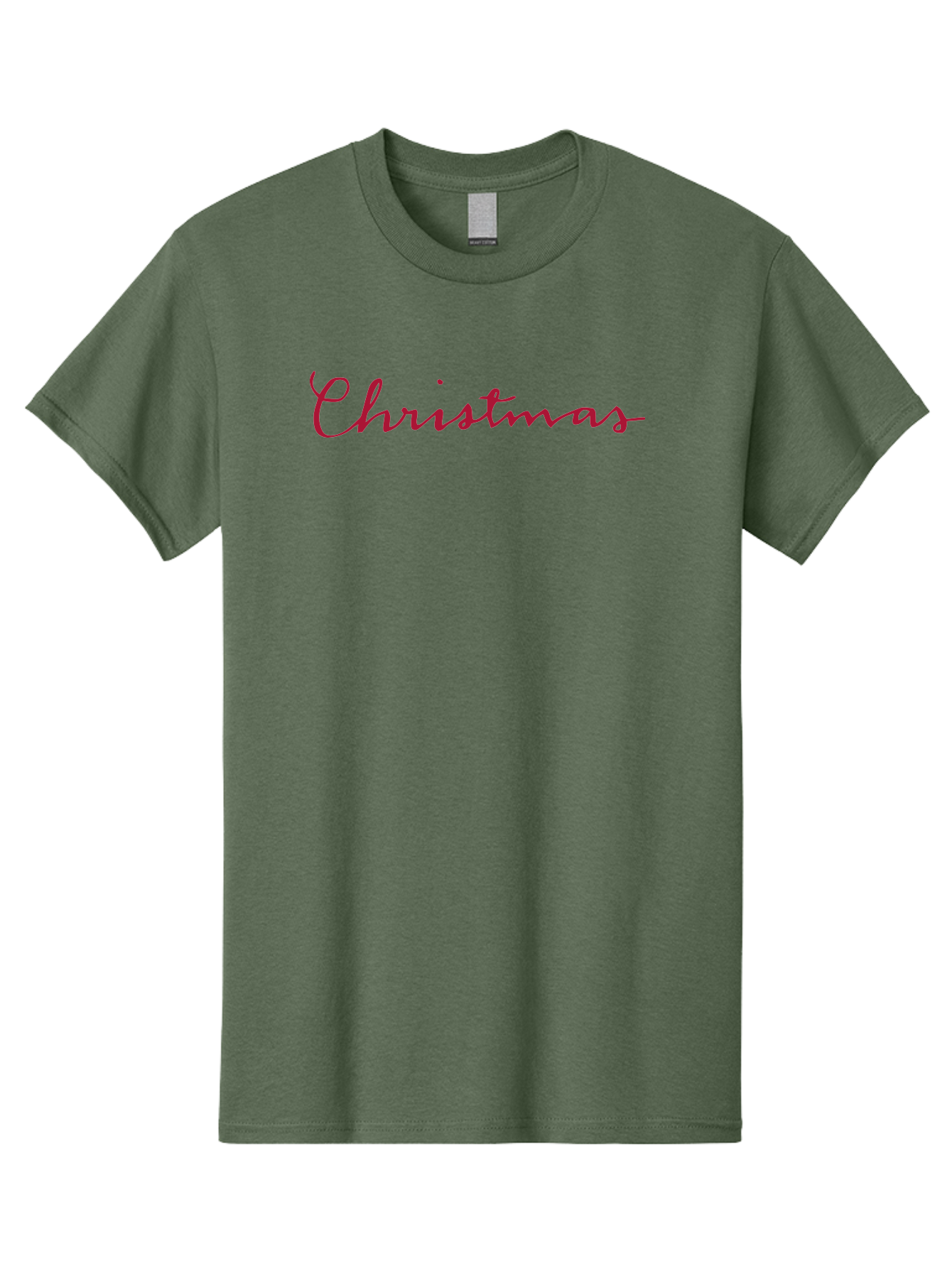 Christmas-2 Men'S Graphic Tee, 100% Cotton, Comfortable Casual Summer Wear, Machine Washable, Christmas Theme, Holiday Season, Festive Vibes, Red Cursive Text, Xmas Greeting, Winter Celebration, Holiday Cheer - Aaa802 7