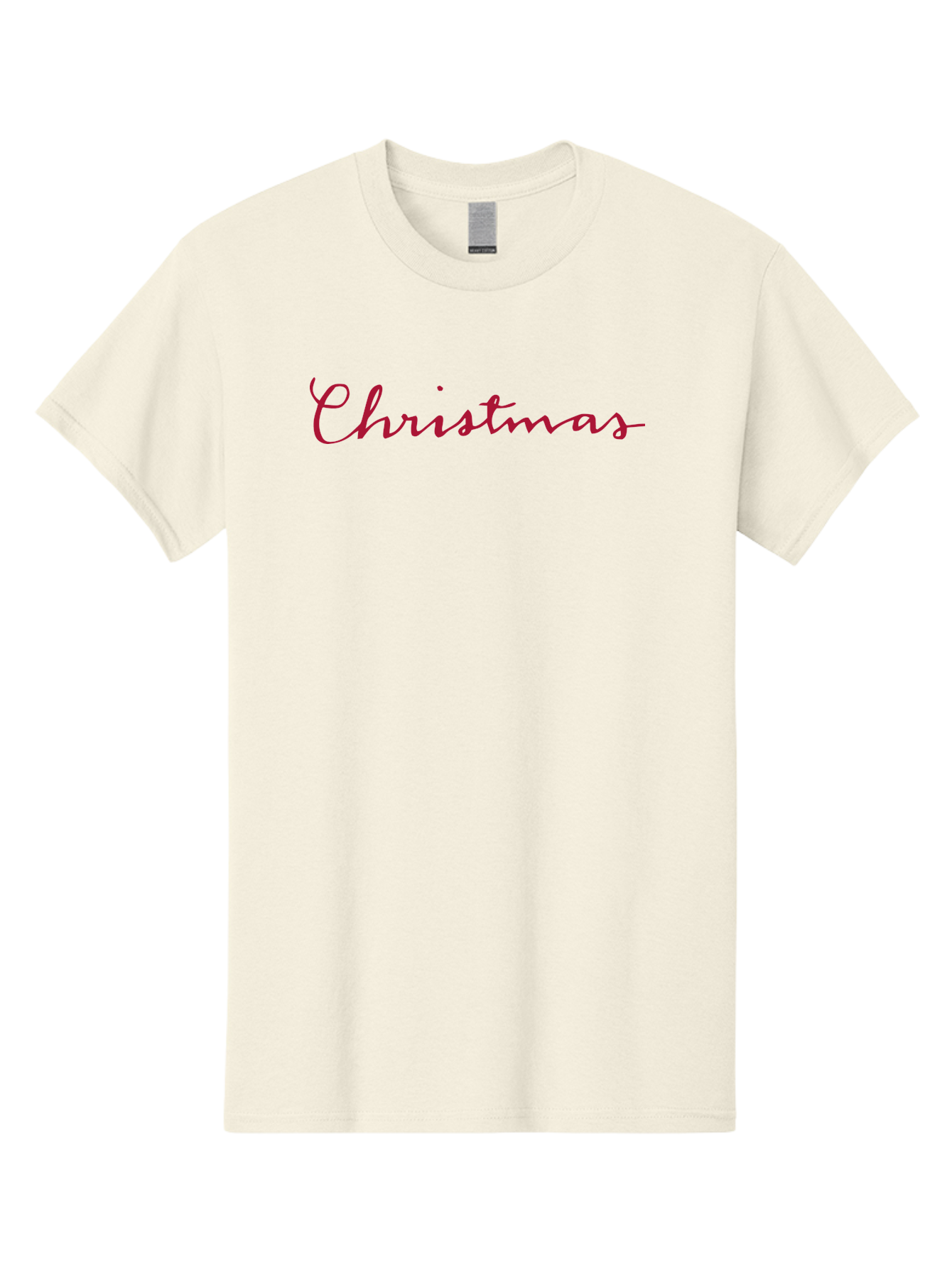 Christmas-2 Men'S Graphic Tee, 100% Cotton, Comfortable Casual Summer Wear, Machine Washable, Christmas Theme, Holiday Season, Festive Vibes, Red Cursive Text, Xmas Greeting, Winter Celebration, Holiday Cheer - Aaa802 9