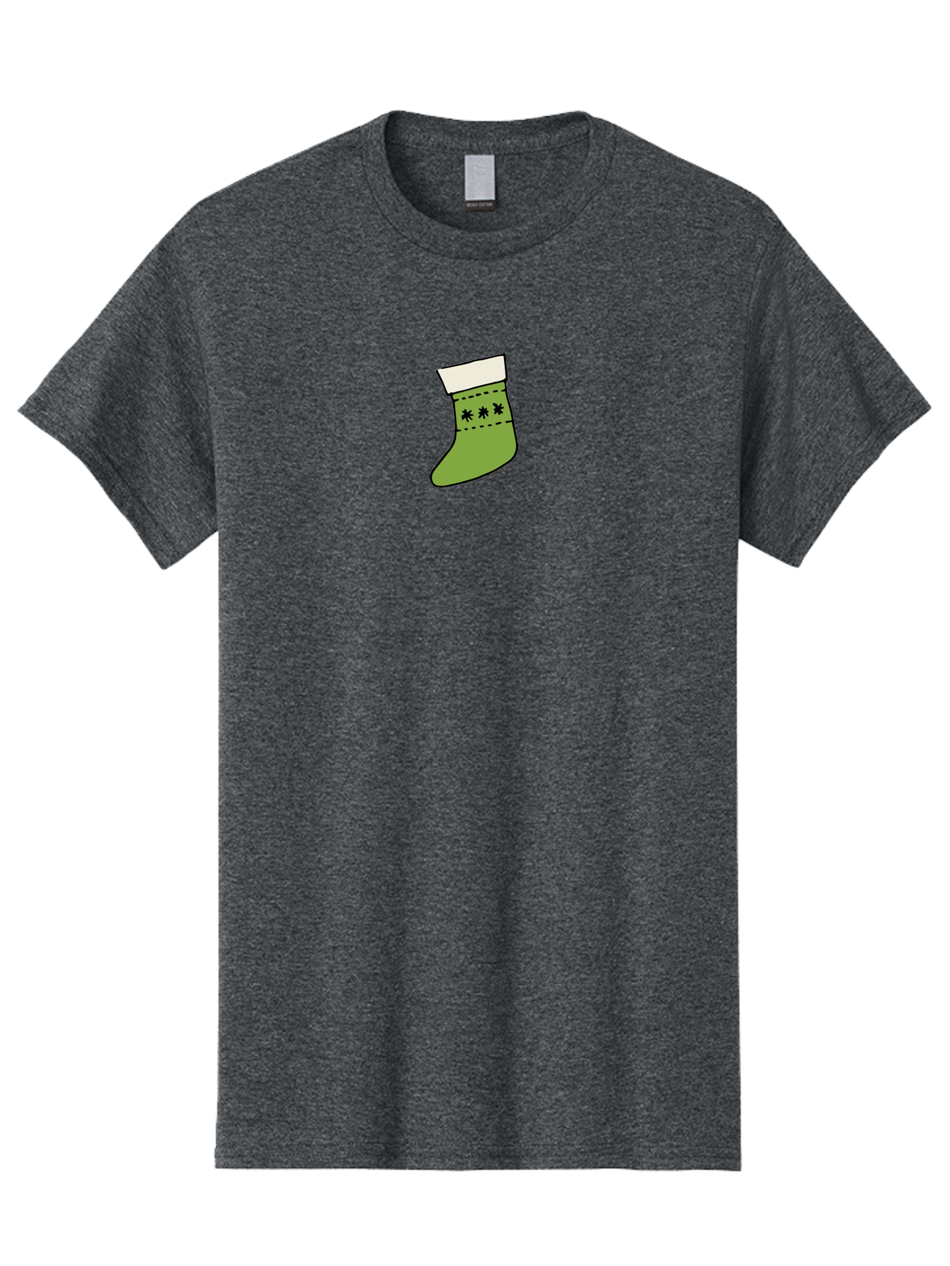 Christmas-Stocking-1 Men'S Graphic Tee, 100% Cotton, Comfortable Casual Summer Wear, Machine Washable, Christmas Stocking, Festive Decoration, Holiday Tradition, Gift Giving, Christmas Celebration, Winter Wonderland, Snowflake Pattern, - Aaa819 23