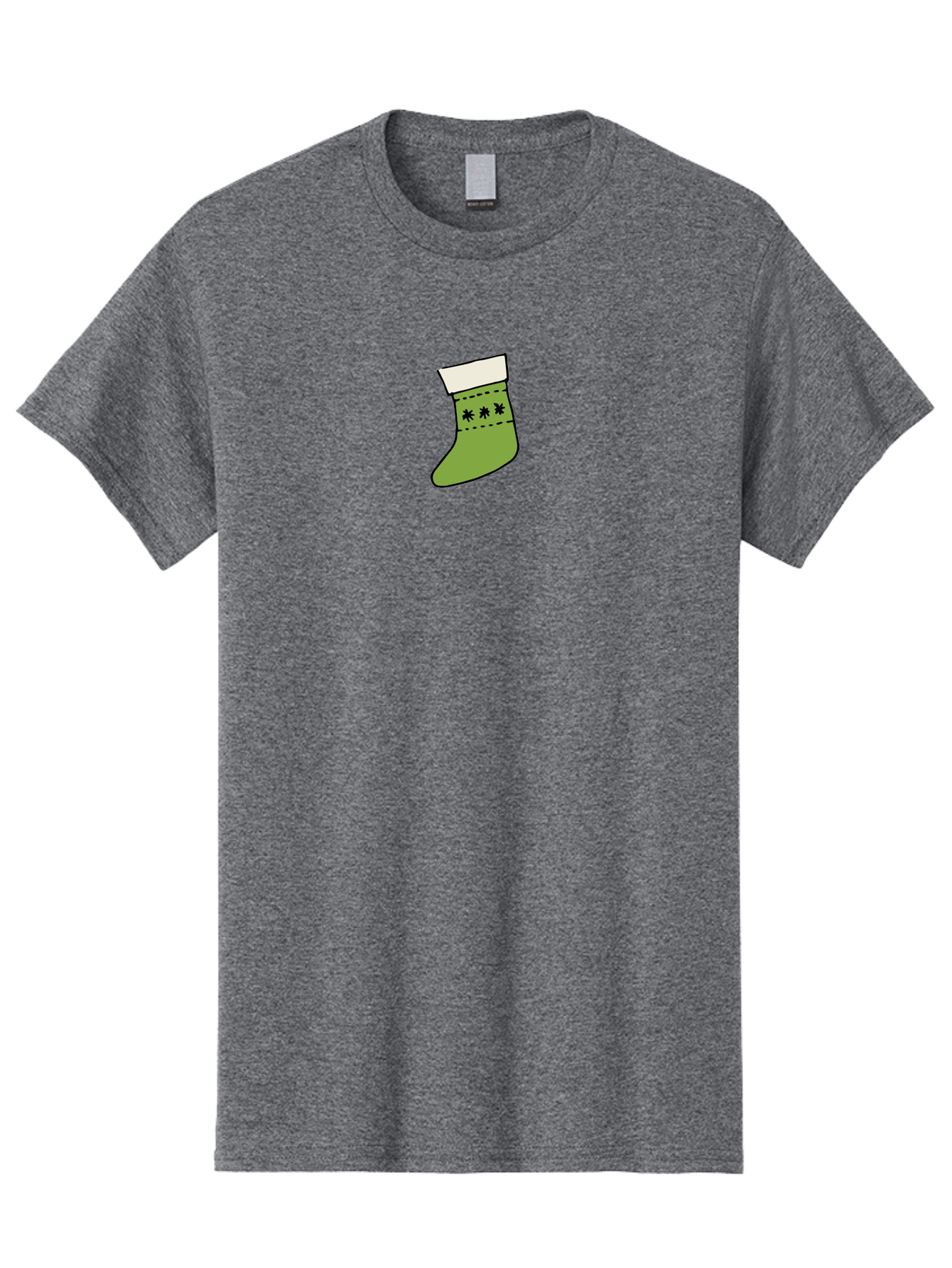 Christmas-Stocking-1 Men'S Graphic Tee, 100% Cotton, Comfortable Casual Summer Wear, Machine Washable, Christmas Stocking, Festive Decoration, Holiday Tradition, Gift Giving, Christmas Celebration, Winter Wonderland, Snowflake Pattern, - Aaa819 25