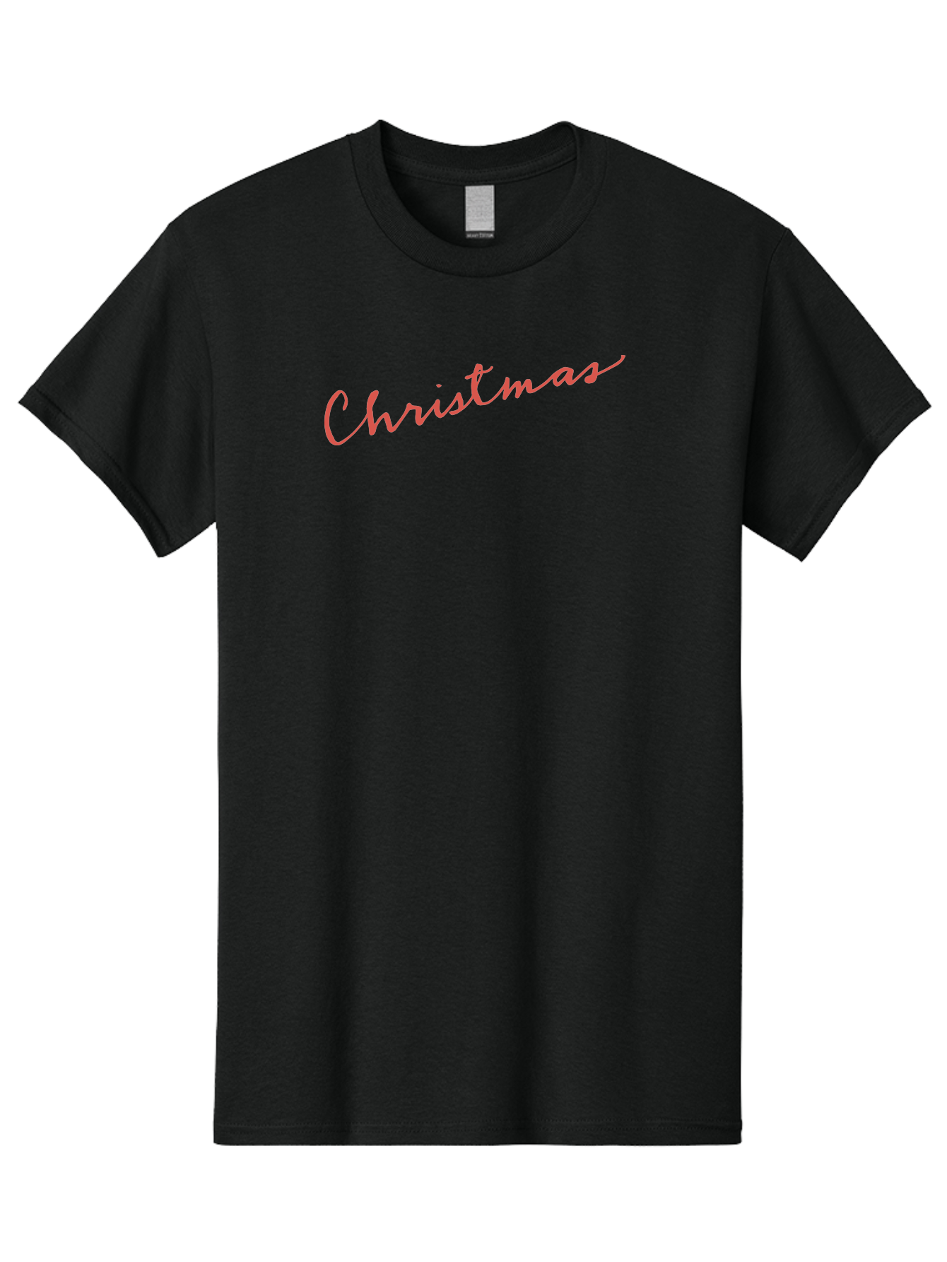 Christmas Men'S Graphic Tee, 100% Cotton, Comfortable Casual Summer Wear, Machine Washable, Christmas Greeting, Festive Season, Holiday Message, Pink Cursive Text, Christmas Celebration, Winter Wonderland - Aaa832 19