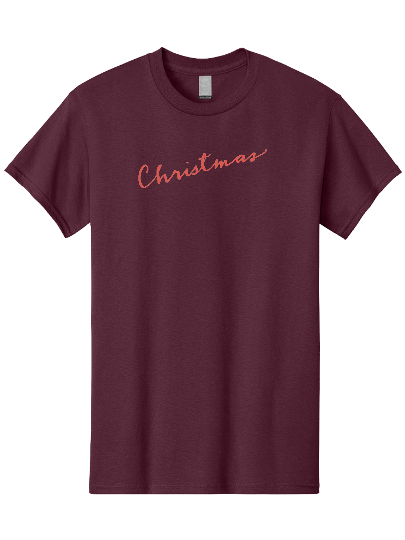 Christmas Men'S Graphic Tee, 100% Cotton, Comfortable Casual Summer Wear, Machine Washable, Christmas Greeting, Festive Season, Holiday Message, Pink Cursive Text, Christmas Celebration, Winter Wonderland - Aaa832 29