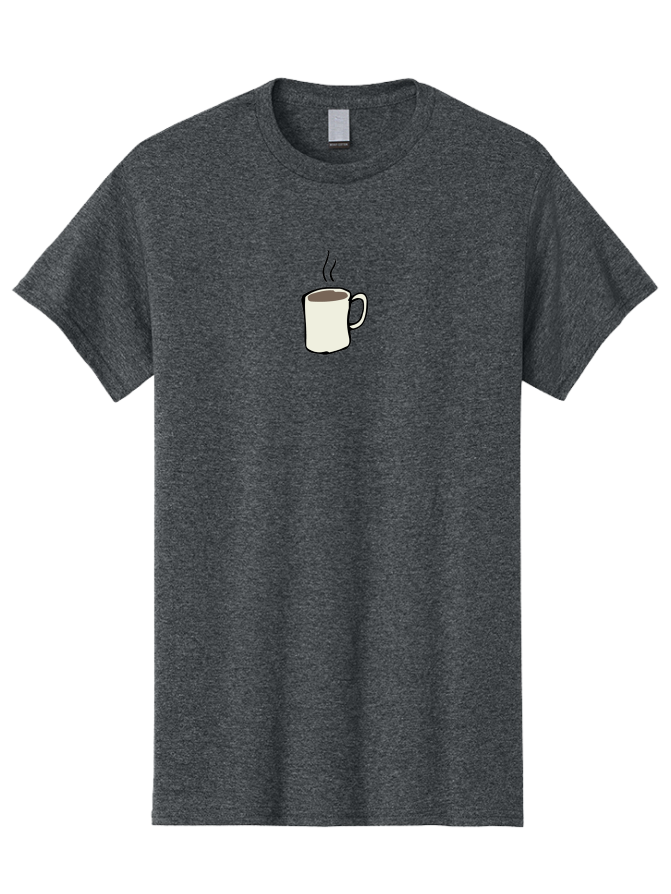 Coffee-Mug Men'S Graphic Tee, 100% Cotton, Comfortable Casual Summer Wear, Machine Washable, Coffee Mug, Steaming Hot Coffee, Morning Pick-Me-Up, Caffeinated Beverage, Coffee Break, Hot Drink, Morning Routine - Aaa837 7