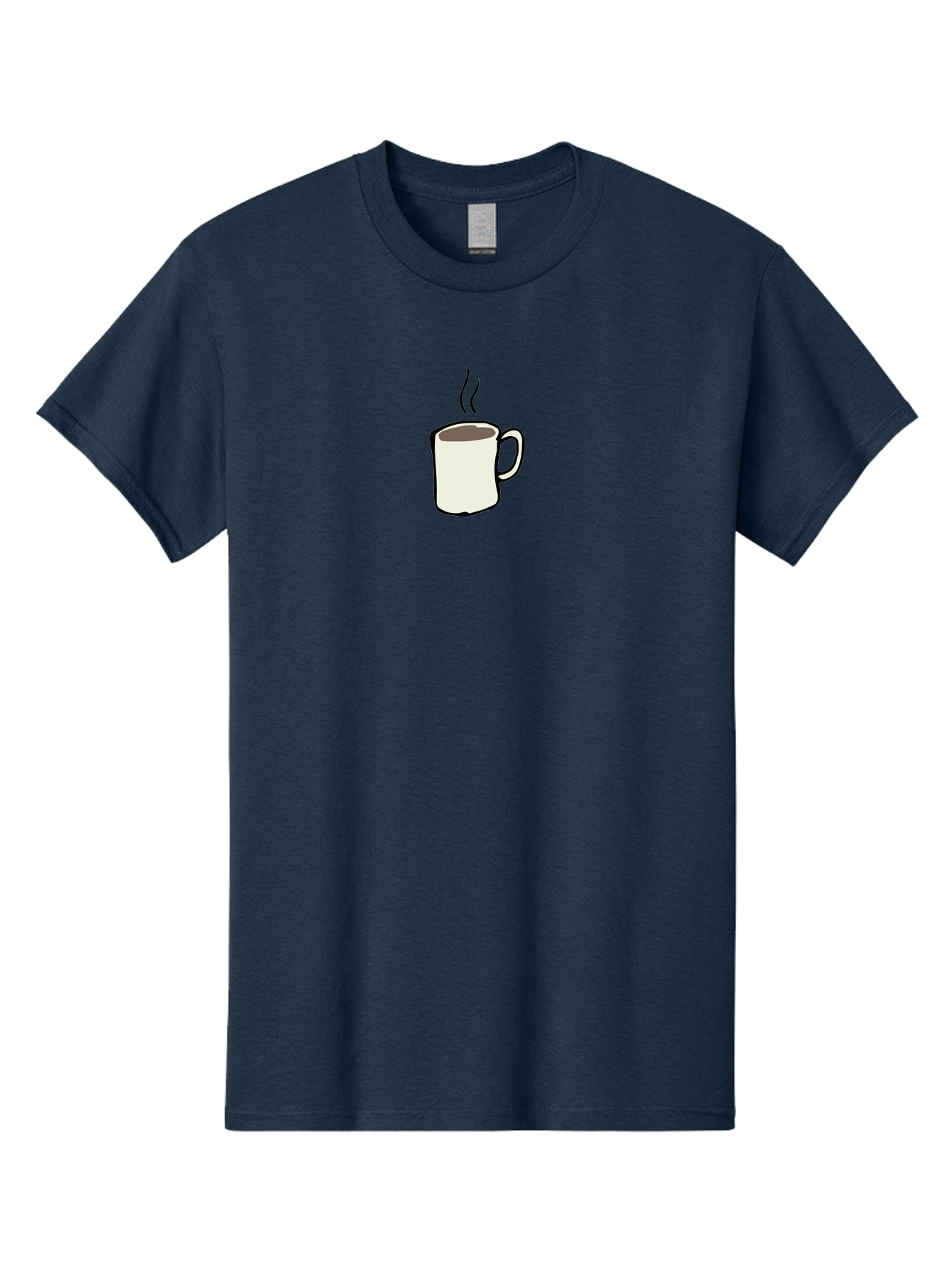 Coffee-Mug Men'S Graphic Tee, 100% Cotton, Comfortable Casual Summer Wear, Machine Washable, Coffee Mug, Steaming Hot Coffee, Morning Pick-Me-Up, Caffeinated Beverage, Coffee Break, Hot Drink, Morning Routine - Aaa837 19