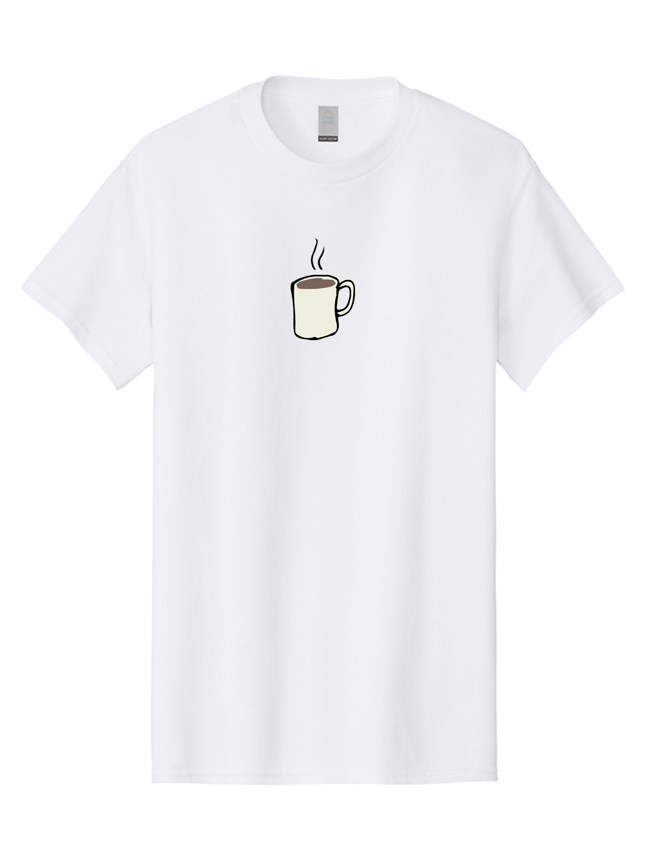 Coffee-Mug Men'S Graphic Tee, 100% Cotton, Comfortable Casual Summer Wear, Machine Washable, Coffee Mug, Steaming Hot Coffee, Morning Pick-Me-Up, Caffeinated Beverage, Coffee Break, Hot Drink, Morning Routine - Aaa837 29