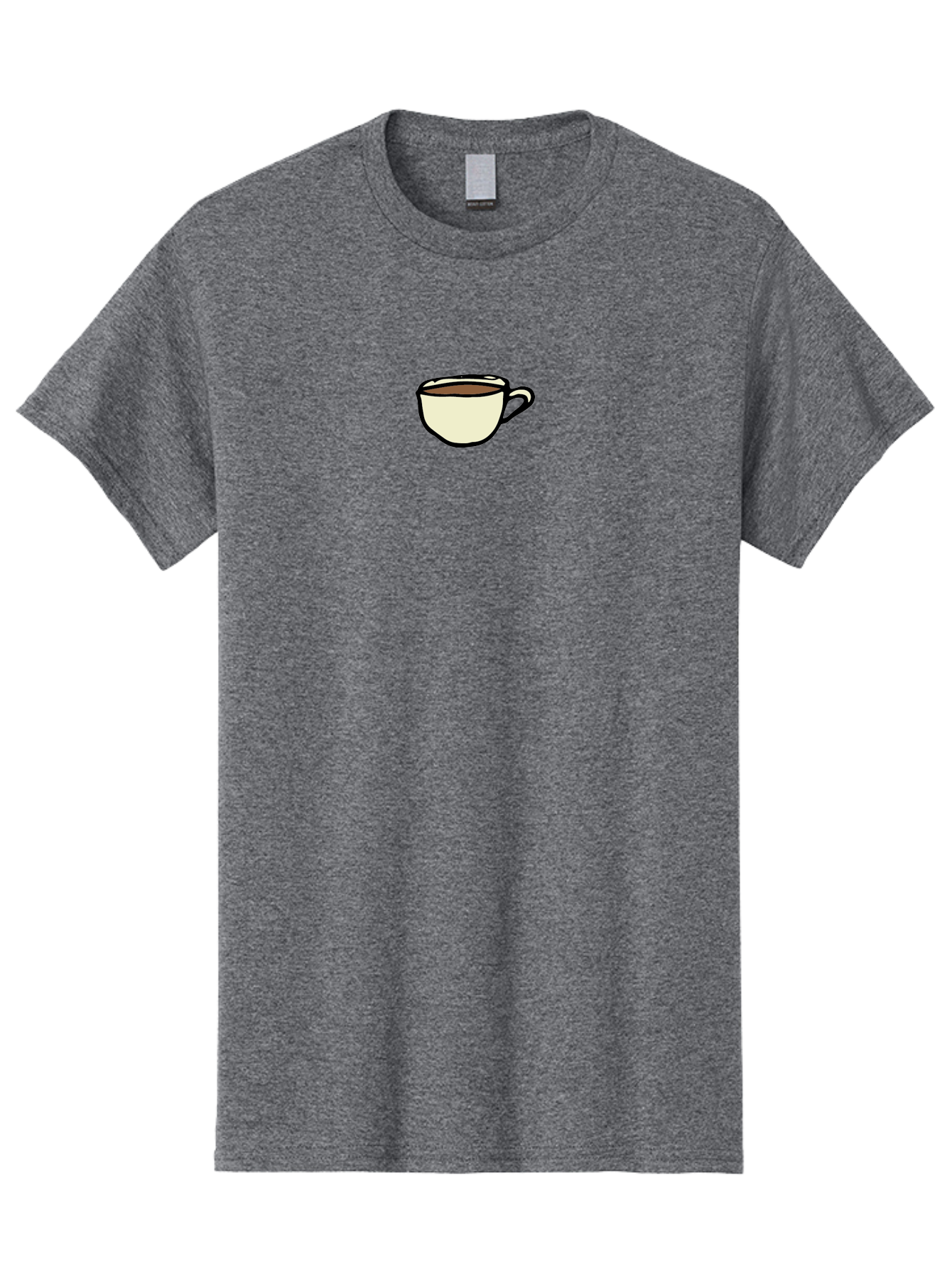 Cup-Of-Coffee Men'S Graphic Tee, 100% Cotton, Comfortable Casual Summer Wear, Machine Washable, Coffee Cup, Hot Beverage, Morning Pick-Me-Up, Caffeine Boost, Coffee Break, Tea Cup - Aaa845 9