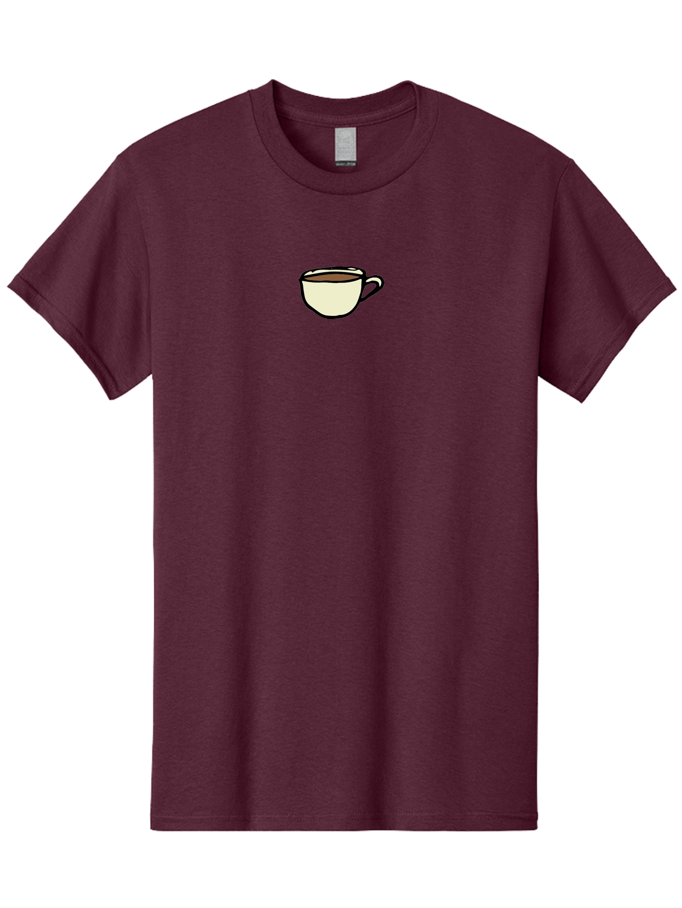 Cup-Of-Coffee Men'S Graphic Tee, 100% Cotton, Comfortable Casual Summer Wear, Machine Washable, Coffee Cup, Hot Beverage, Morning Pick-Me-Up, Caffeine Boost, Coffee Break, Tea Cup - Aaa845 13