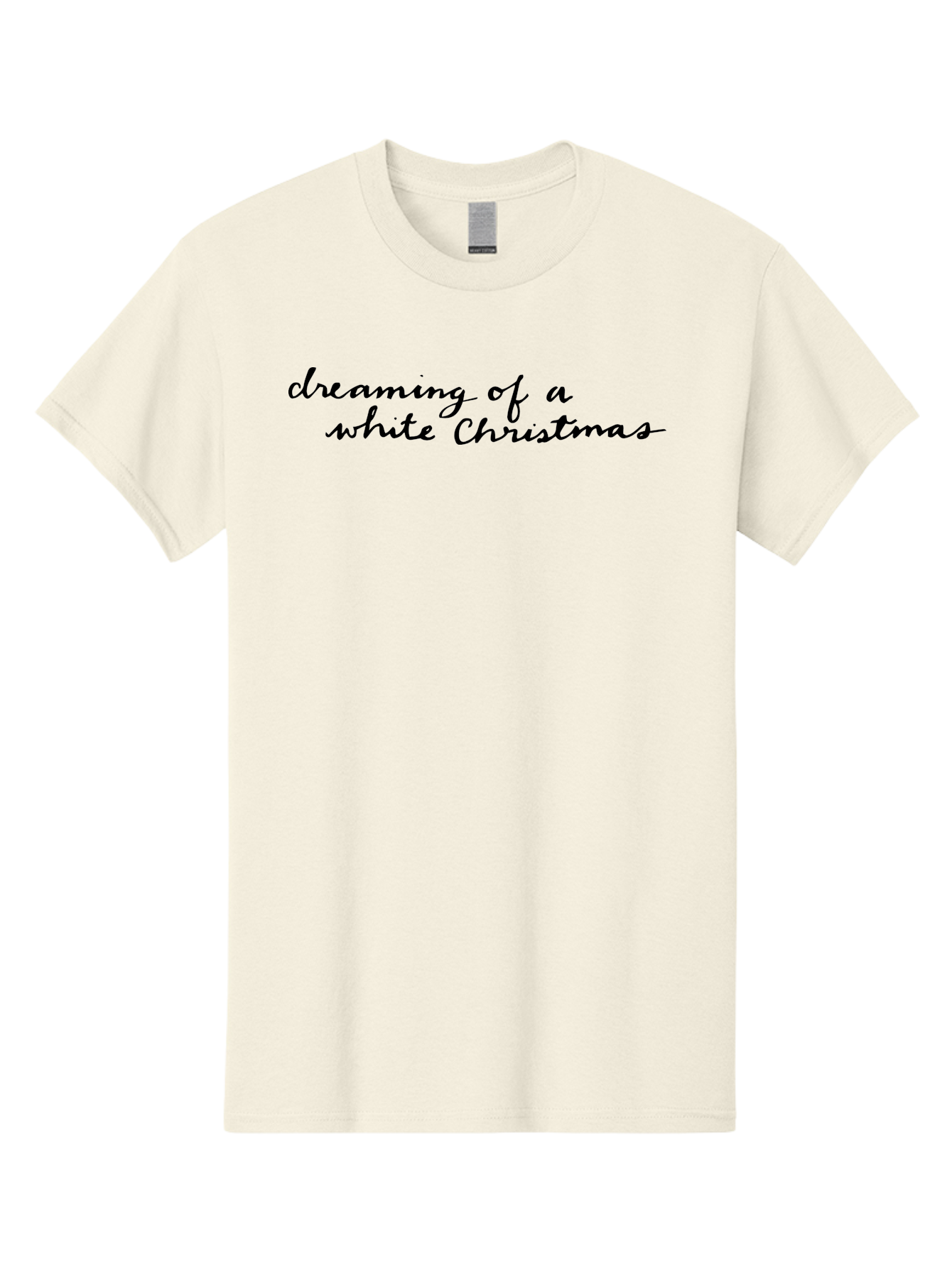 Dreaming-Of-White-Christmas-1 Men'S Graphic Tee, 100% Cotton, Comfortable Casual Summer Wear, Machine Washable, Dreaming Of White Christmas, Christmas Wishes, Festive Vibes, Holiday Cheer, Winter Wonderland, Christmas Magic, - Aaa862 5