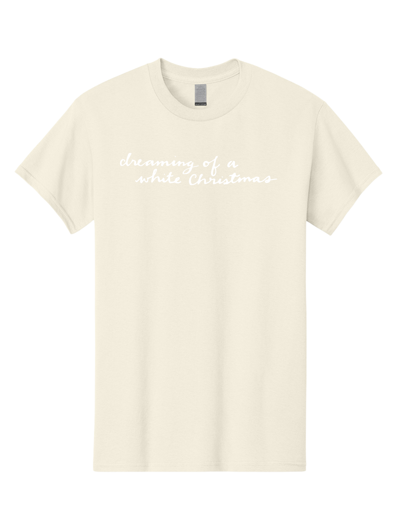 Dreaming-Of-White-Christmas Men'S Graphic Tee, 100% Cotton, Comfortable Casual Summer Wear, Machine Washable, White Christmas, Winter Wonderland, Festive Season, Holiday Cheer, Christmas Magic, Dreaming Of Snow, Seasonal Greetings - Aaa863 21