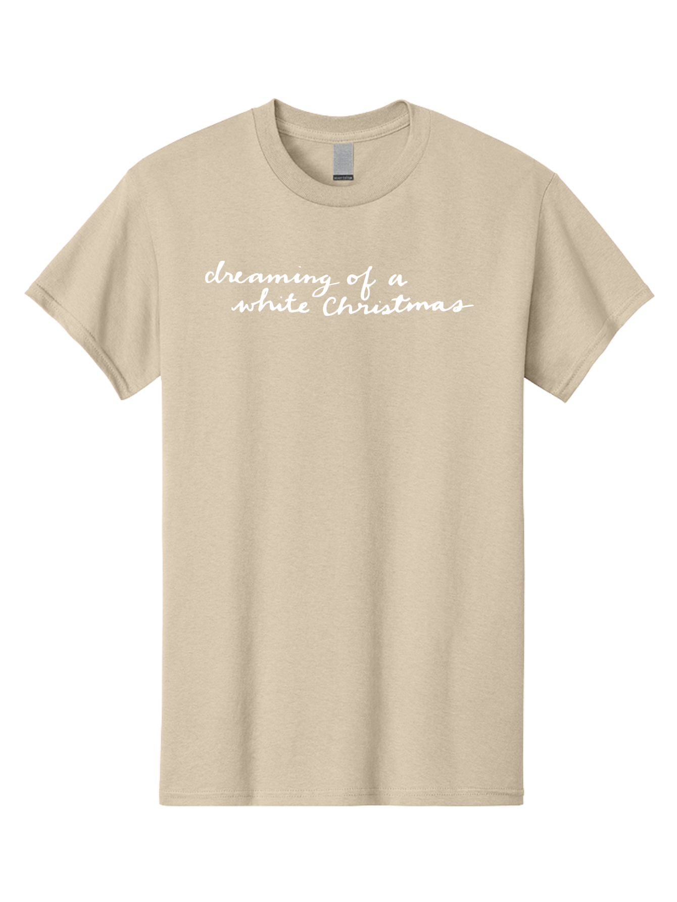 Dreaming-Of-White-Christmas Men'S Graphic Tee, 100% Cotton, Comfortable Casual Summer Wear, Machine Washable, White Christmas, Winter Wonderland, Festive Season, Holiday Cheer, Christmas Magic, Dreaming Of Snow, Seasonal Greetings - Aaa863 11