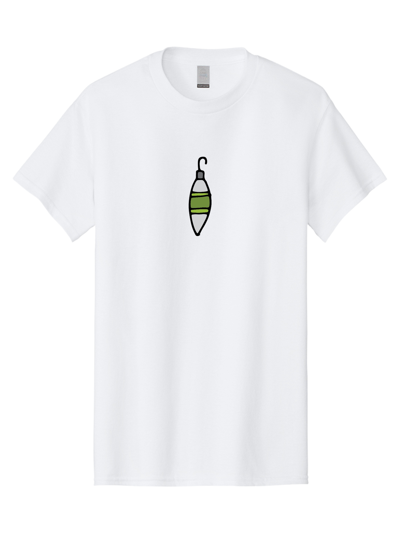 Fishing-Bobber-1 Men'S Graphic Tee, 100% Cotton, Comfortable Casual Summer Wear, Machine Washable, Fishing Bobber, Fishing Float, Fishing Gear, Outdoor Recreation, Water Sports, Fishing Tackle, Bobber Illustration - Aaa882 21