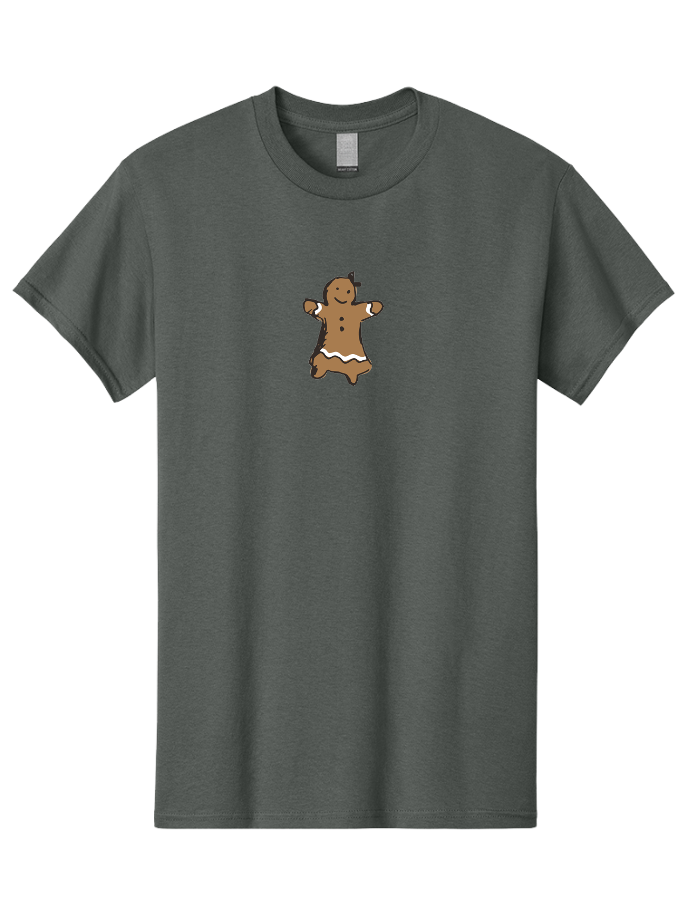 Gingerbread-Man-4 Men'S Graphic Tee, 100% Cotton, Comfortable Casual Summer Wear, Machine Washable, Gingerbread Girl, Holiday Treat, Sweet Cookie, Festive Dessert, Cartoon Character, Christmas Cookie, Baked Goods, Whimsical Design - Aaa900 9