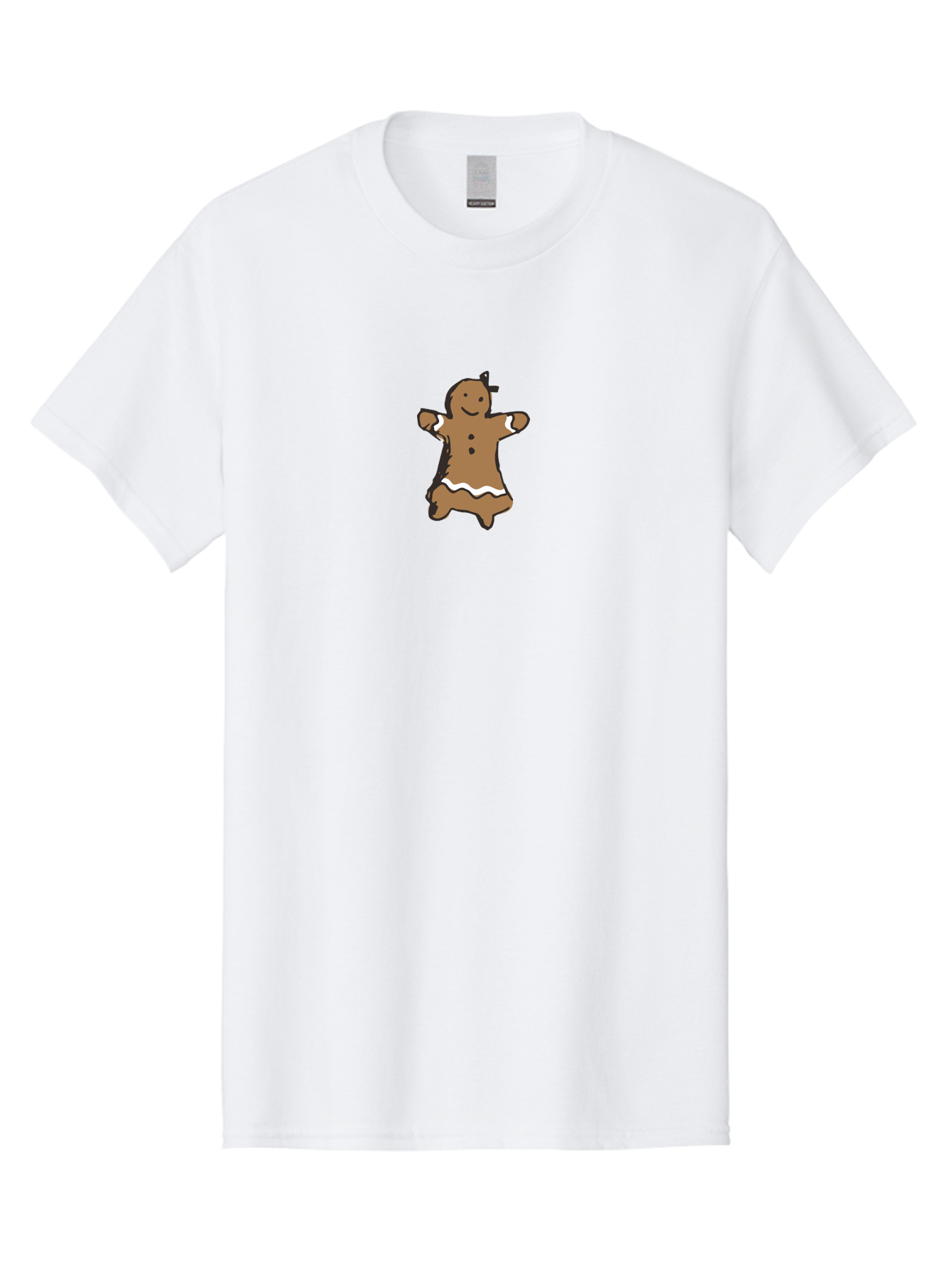 Gingerbread-Man-4 Men'S Graphic Tee, 100% Cotton, Comfortable Casual Summer Wear, Machine Washable, Gingerbread Girl, Holiday Treat, Sweet Cookie, Festive Dessert, Cartoon Character, Christmas Cookie, Baked Goods, Whimsical Design - Aaa900 13