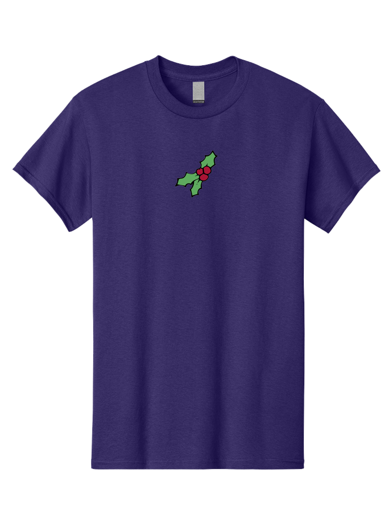 Holly-3 Men'S Graphic Tee, 100% Cotton, Comfortable Casual Summer Wear, Machine Washable, Holiday Decoration, Festive Sprig, Red Berries, Holly Leaves, Christmas Symbol, Festive Decor, Winter Wonderland, Seasonal Charm - Aaa930 11