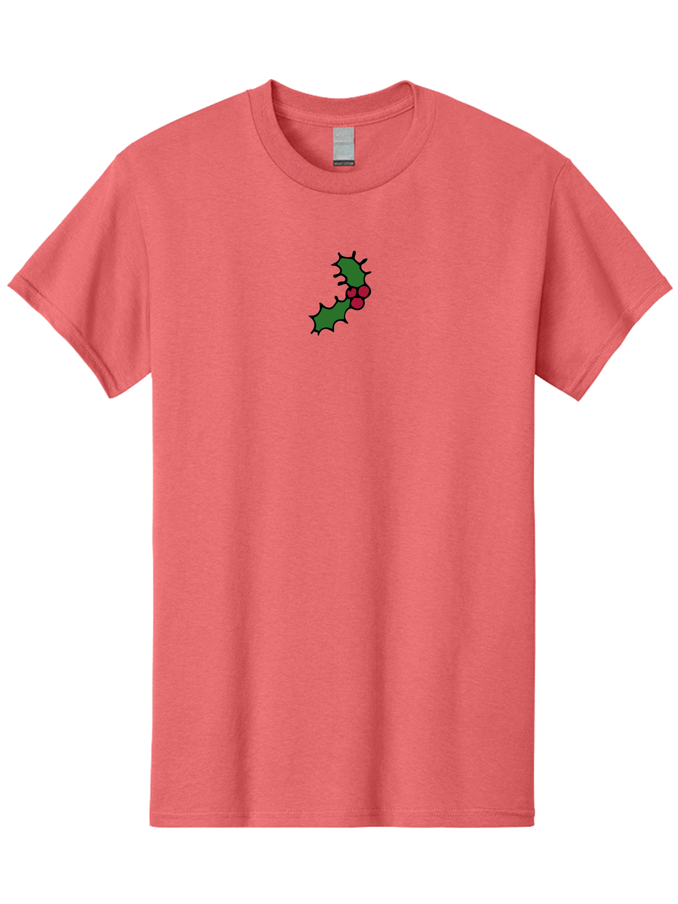 Holly-4 Men'S Graphic Tee, 100% Cotton, Comfortable Casual Summer Wear, Machine Washable, Holiday Decorations, Festive Holly, Christmas Symbols, Holly Leaves, Red Berries, Winter Decor, Seasonal Graphics, Festive Illustrations - Aaa931 27