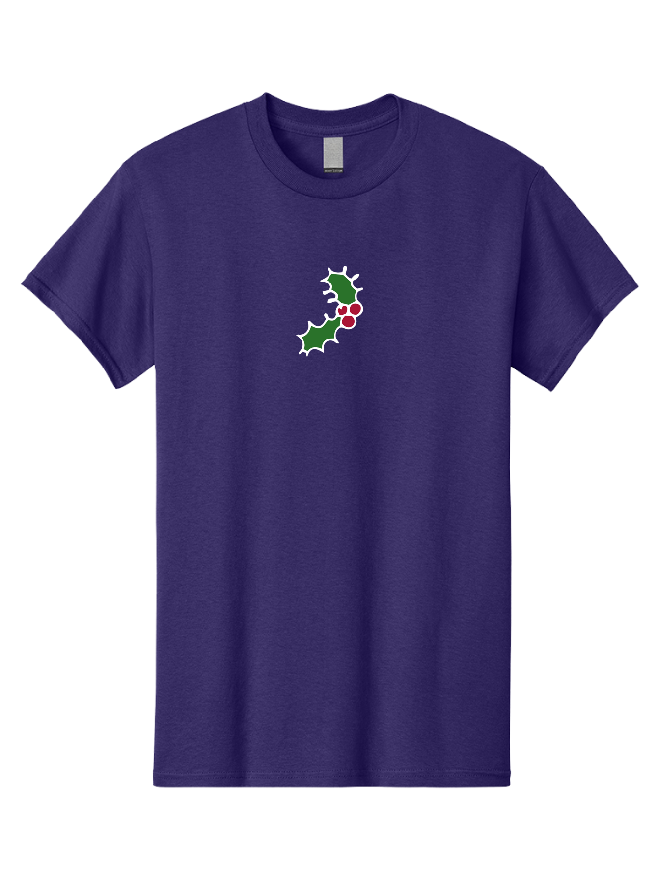 Holly-Leaves Men'S Graphic Tee, 100% Cotton, Comfortable Casual Summer Wear, Machine Washable, Holly Leaves, Red Berries, Festive Decor, Christmas Symbol, Winter Theme, Holiday Decoration, Seasonal Graphic - Aaa936 17