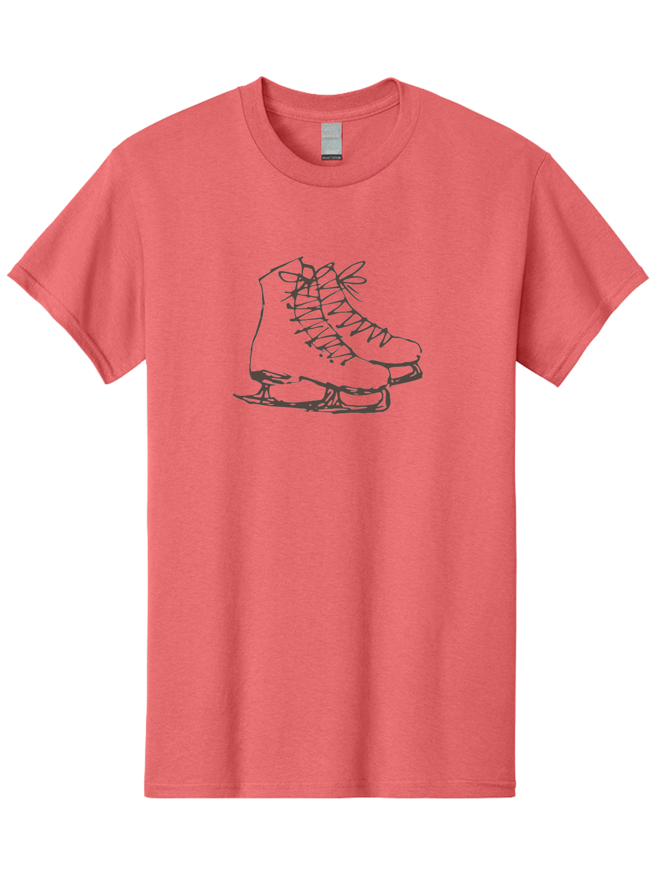 Ice-Skates Men'S Graphic Tee, 100% Cotton, Comfortable Casual Summer Wear, Machine Washable, Ice Skates, Winter Sports, Ice Skating, Skate Blades, Laced Boots, Ice Hockey, Winter Fun, Frozen Rink, Ice Rinks, Skate Equipment, - Aaa945 11