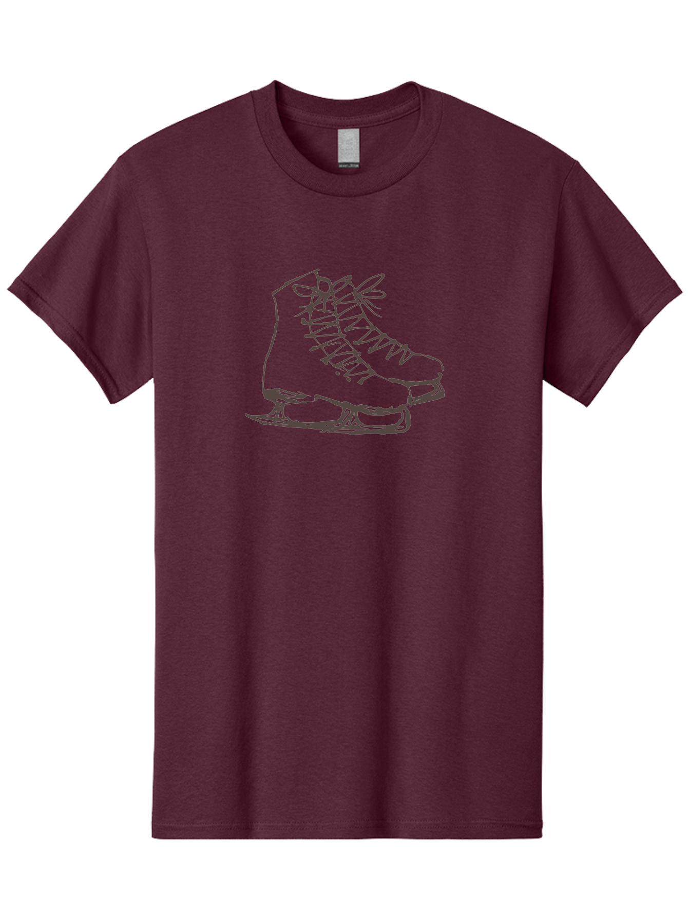 Ice-Skates Men'S Graphic Tee, 100% Cotton, Comfortable Casual Summer Wear, Machine Washable, Ice Skates, Winter Sports, Ice Skating, Skate Blades, Laced Boots, Ice Hockey, Winter Fun, Frozen Rink, Ice Rinks, Skate Equipment, - Aaa945 17