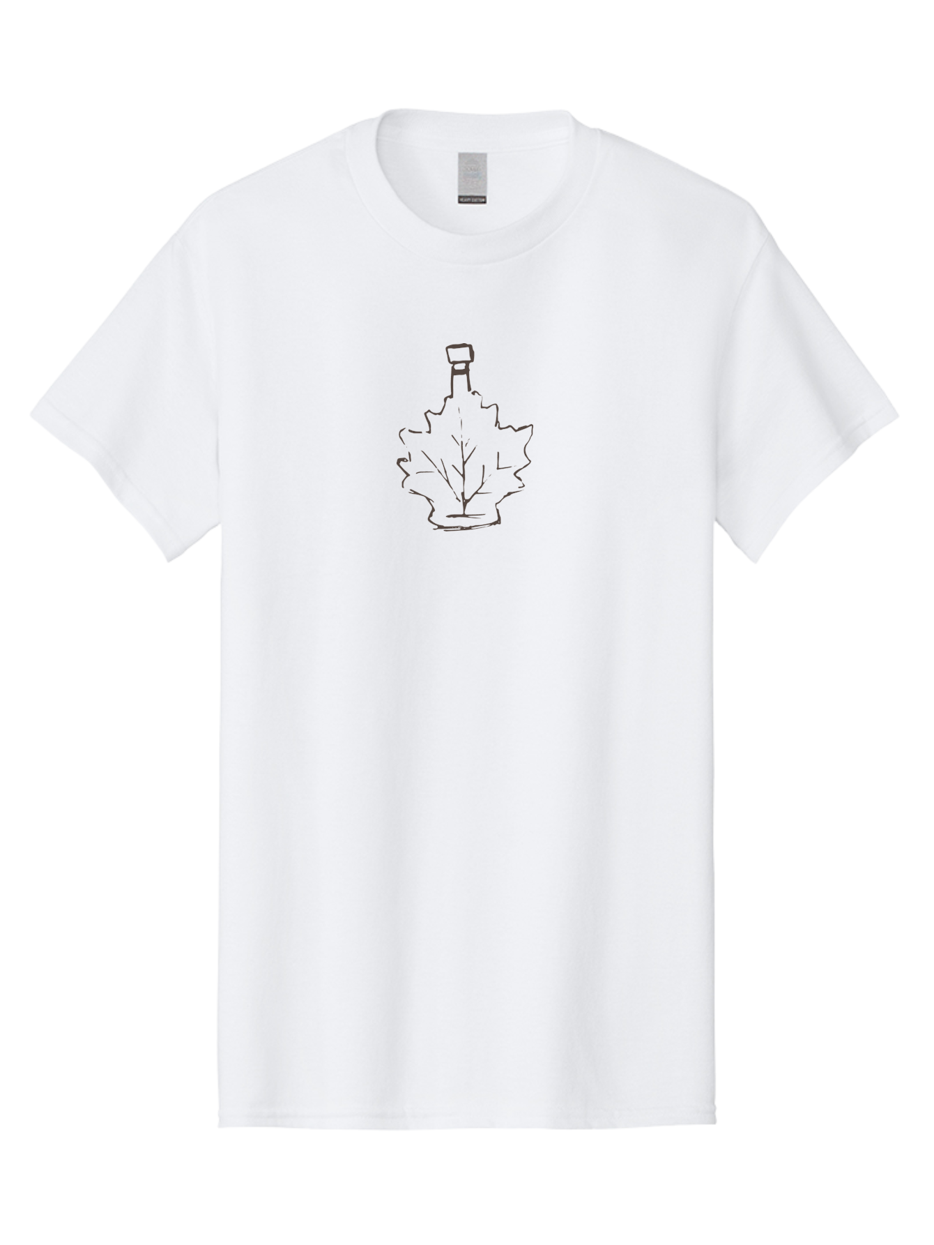 Leaf-2 Men'S Graphic Tee, 100% Cotton, Comfortable Casual Summer Wear, Machine Washable, Hand-Drawn Illustration, Leaf-Shaped Bottle, Abstract Design, Creative Artwork, Unique Graphic, Minimalist Style, Simple Lines, - Aaa962 29