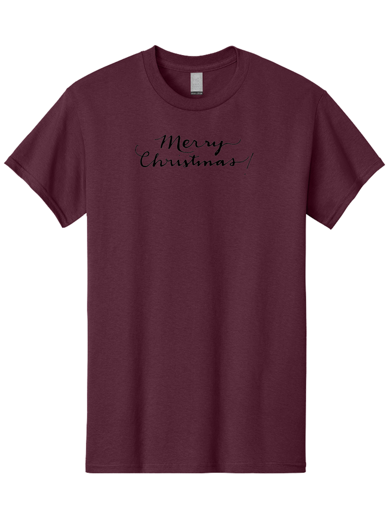 Merry-Christmas-5 Men'S Graphic Tee, 100% Cotton, Comfortable Casual Summer Wear, Machine Washable, Merry Christmas, Holiday Greeting, Festive Wishes, Black Calligraphy, Christmas Message, Winter Holiday, Season'S Greetings - Aaa984 23