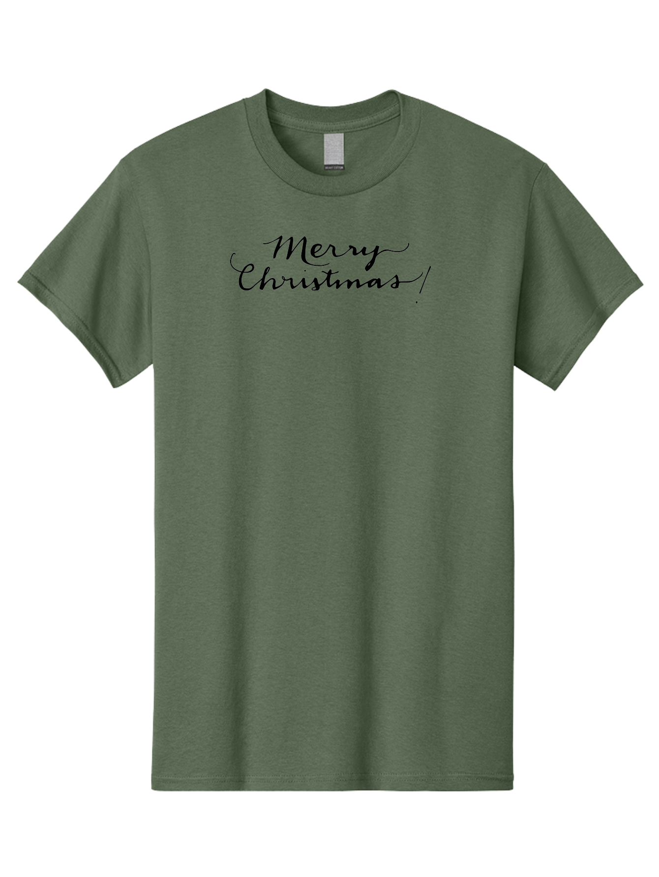 Merry-Christmas-5 Men'S Graphic Tee, 100% Cotton, Comfortable Casual Summer Wear, Machine Washable, Merry Christmas, Holiday Greeting, Festive Wishes, Black Calligraphy, Christmas Message, Winter Holiday, Season'S Greetings - Aaa984 7