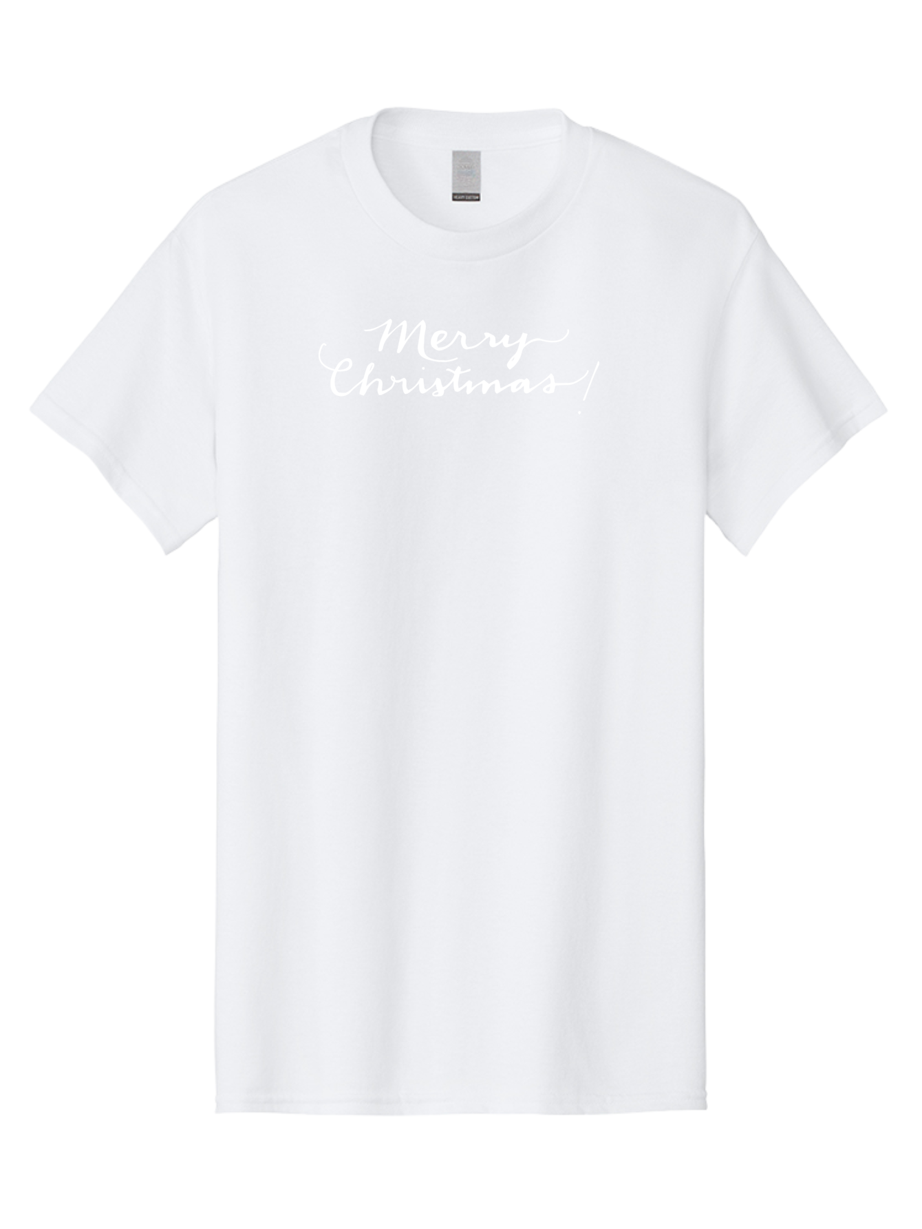 Merry-Christmas-8 Men'S Graphic Tee, 100% Cotton, Comfortable Casual Summer Wear, Machine Washable, Merry Christmas, Holiday Wishes, Festive Greeting, Christmas Message, Joyful Wishes, Holiday Cheer, White Calligraphy - Aaa987 13