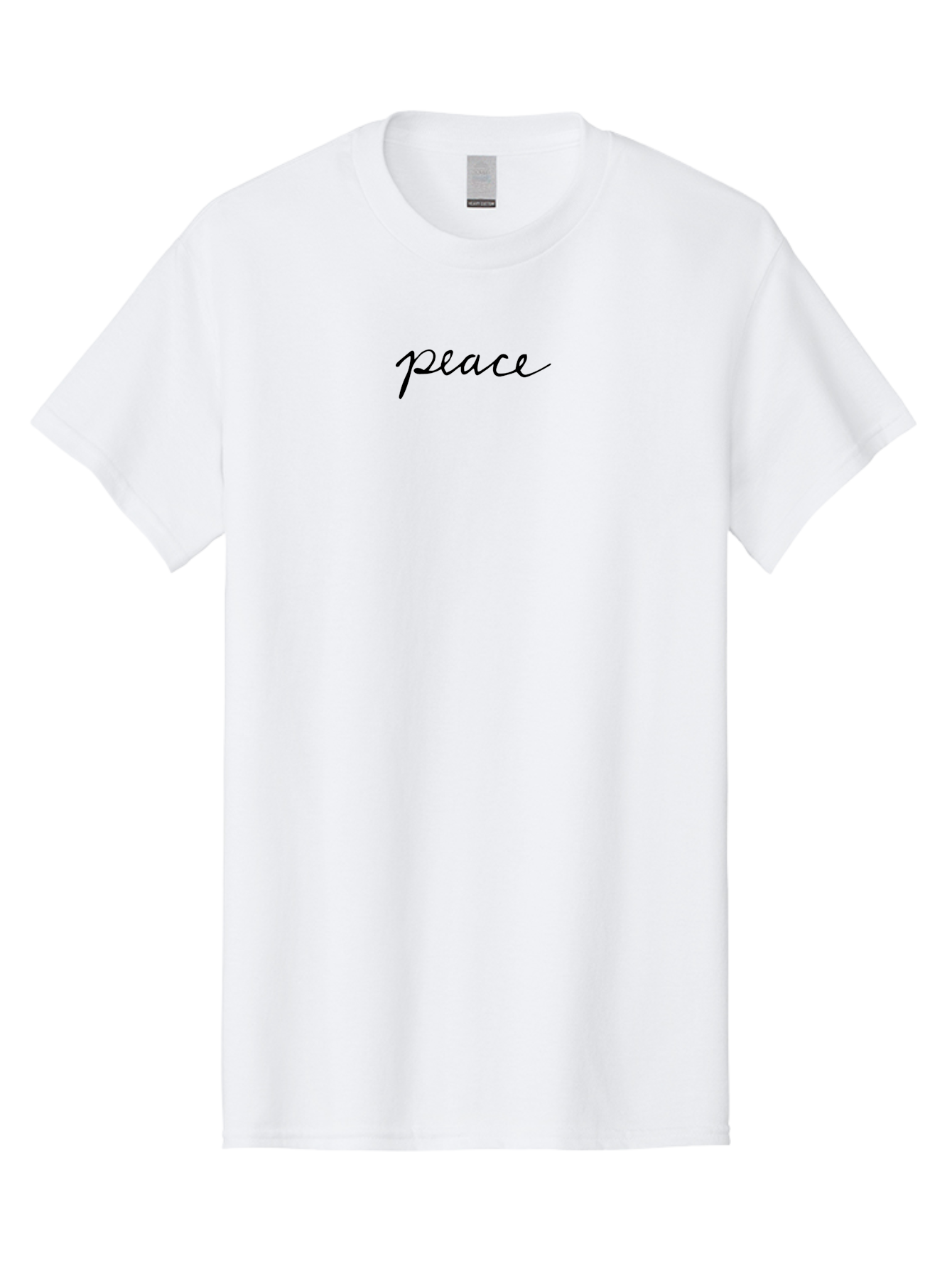 Peace-3 Men'S Graphic Tee, 100% Cotton, Comfortable Casual Summer Wear, Machine Washable, Peaceful Vibes, Calming Atmosphere, Serene Ambiance, Inspirational Quote, Handwritten Text, Minimalist Design, Harmony Symbol Aab027 29