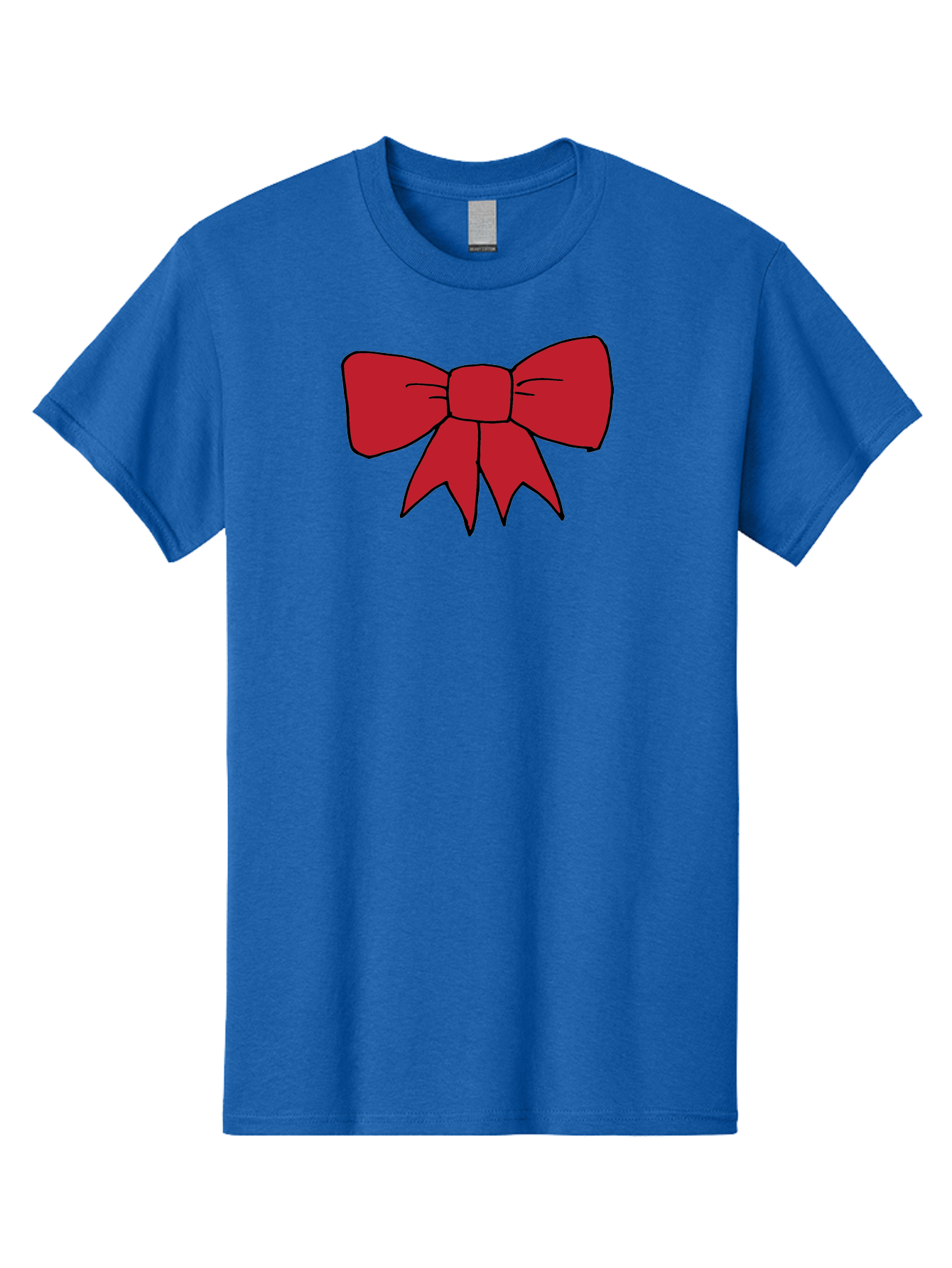 Red-Bow-4 Men'S Graphic Tee, 100% Cotton, Comfortable Casual Summer Wear, Machine Washable, Red Bow, Gift Decoration, Festive Symbol, Ribbon Accessory, Holiday Decor, Christmas Gift, Elegant Design Aab069 27