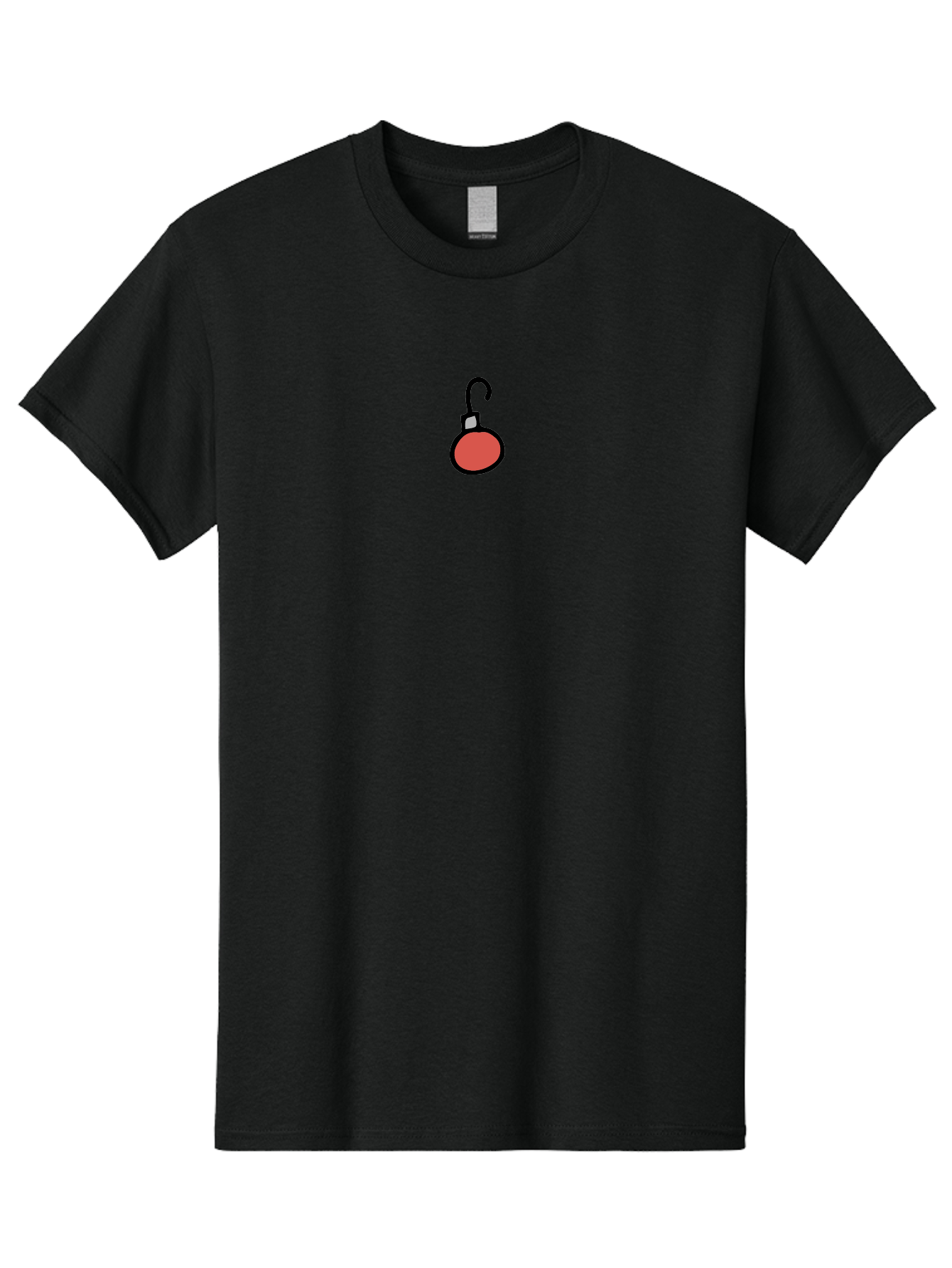 Red-Christmas-Ornament-1 Men'S Graphic Tee, 100% Cotton, Comfortable Casual Summer Wear, Machine Washable, Red Christmas Ornament, Festive Decoration, Holiday Decor, Christmas Tree Accessory, Simple Design, Minimalist Style, Aab073 23