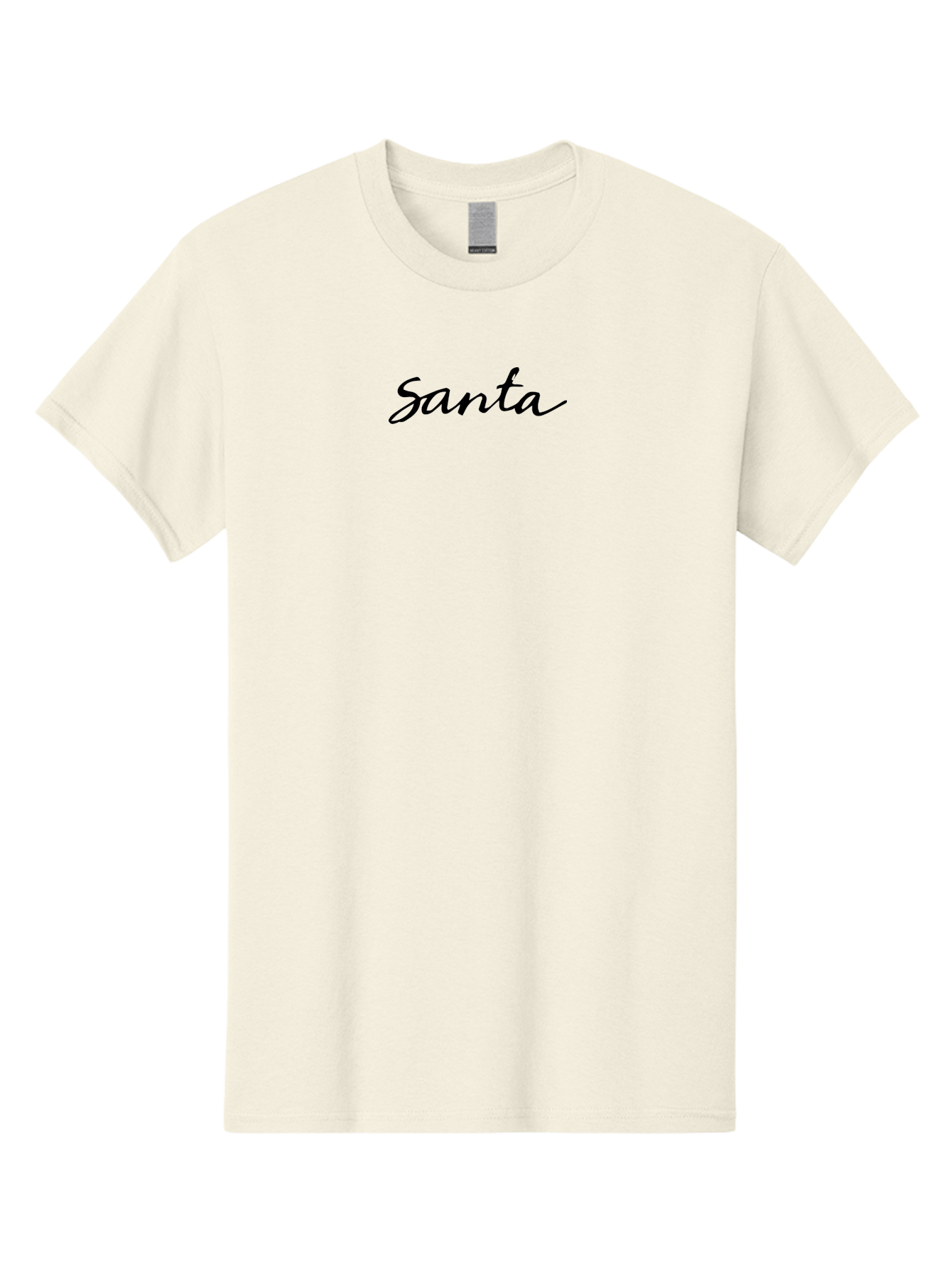 Santa-1 Men'S Graphic Tee, 100% Cotton, Comfortable Casual Summer Wear, Machine Washable, Santa, Christmas, Holiday Season, Festive, Jolly, Christmas Magic, Gift Giver, Sleigh Bells Aab090 3