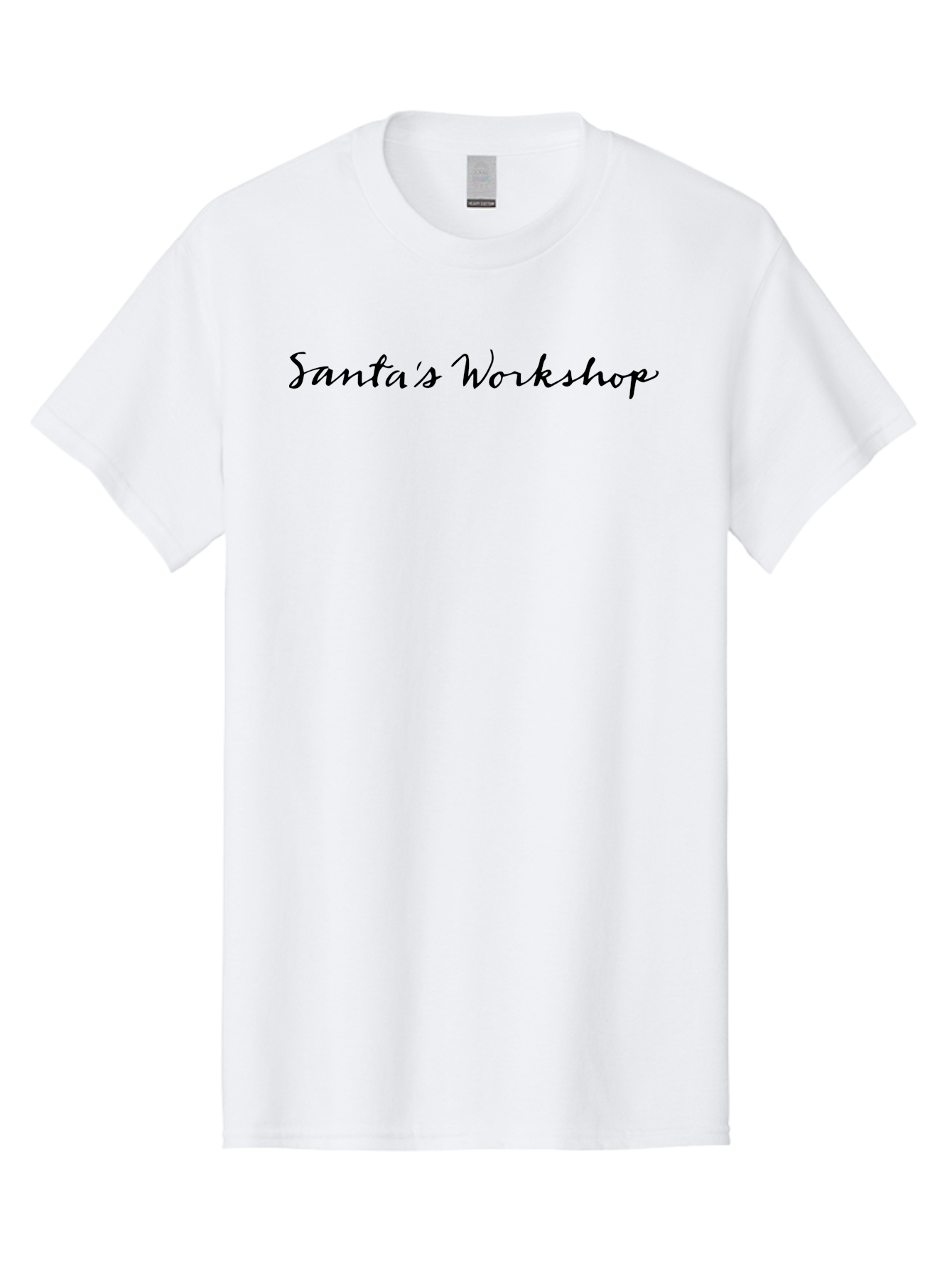 Santa-S-Workshop Men'S Graphic Tee, 100% Cotton, Comfortable Casual Summer Wear, Machine Washable, Santa'S Workshop, Christmas Theme, Holiday Season, Festive Atmosphere, Christmas Magic, North Pole, Toy Making Aab097 15
