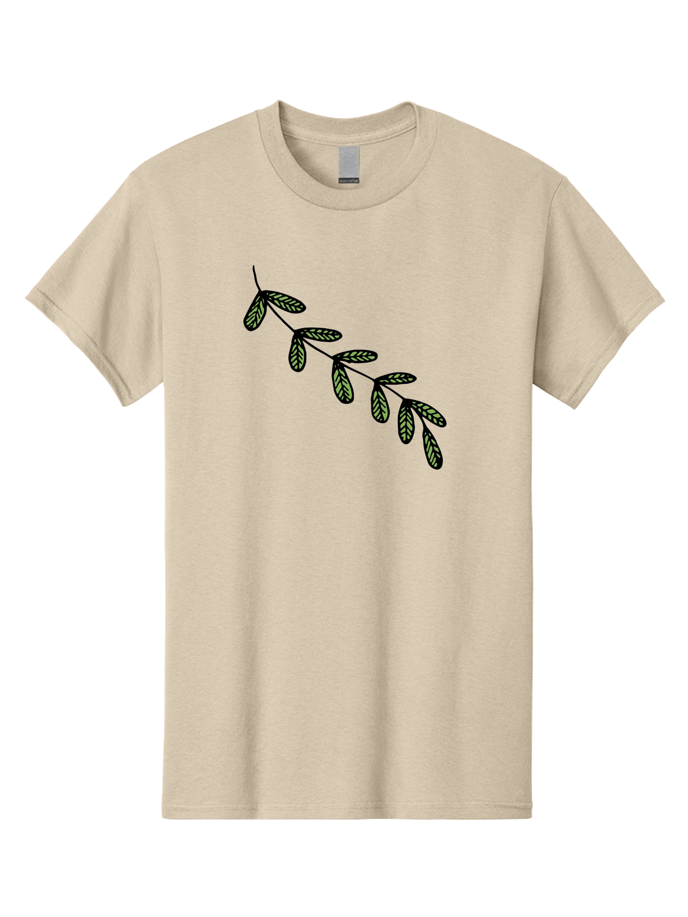 Simple-Leaves Men'S Graphic Tee, 100% Cotton, Comfortable Casual Summer Wear, Machine Washable, Simple Leaf Illustration, Minimalist Leaf Design, Black Leaves, Leaf Pattern, Botanical Art, Leaf Texture, Nature-Inspired Graphics Aab104 27