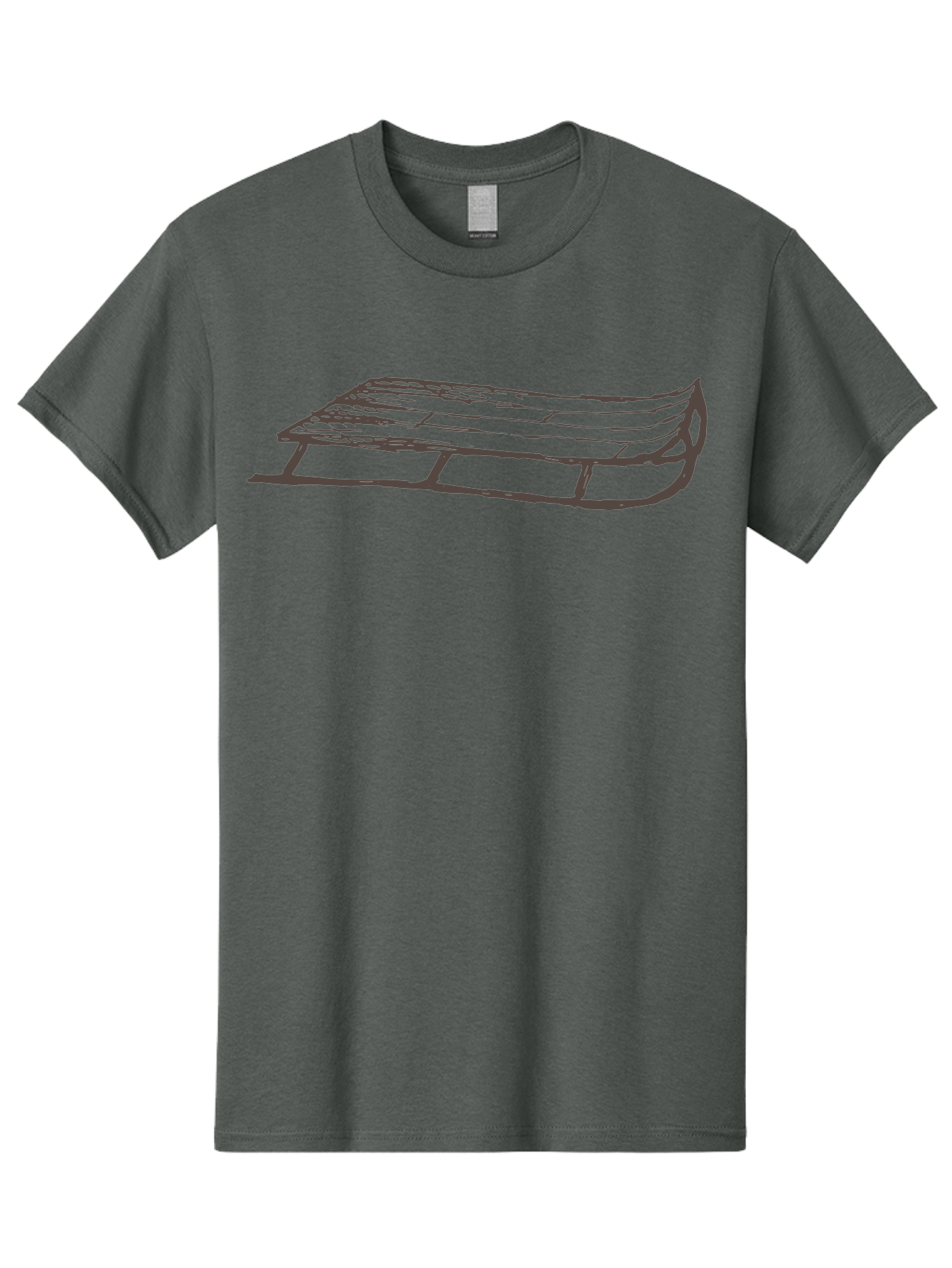 Sleigh Men'S Graphic Tee, 100% Cotton, Comfortable Casual Summer Wear, Machine Washable, Winter Sled, Festive Season, Snow Ride, Joyful Activity, Wooden Frame, Curved Runners, Holiday Fun, Winter Sport, Snowy Landscape, Cold Weather, Aab109 15