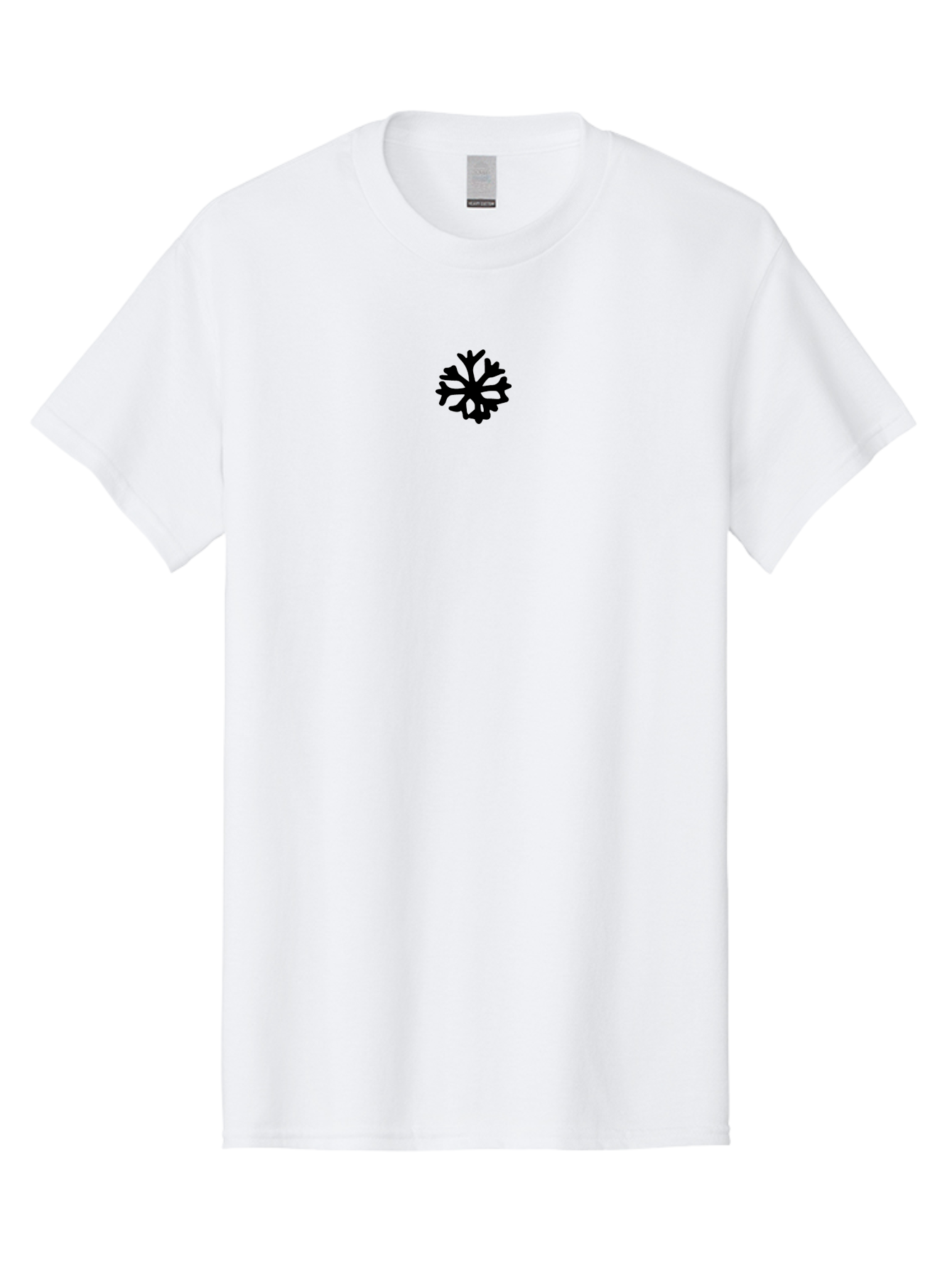 Snowflake-10 Men'S Graphic Tee, 100% Cotton, Comfortable Casual Summer Wear, Machine Washable, Snowflake Silhouette, Winter Symbol, Frosty Design, Intricate Patterns, Delicate Shape, Icy Motif, Seasonal Icon, Frosty Elements Aab112 23