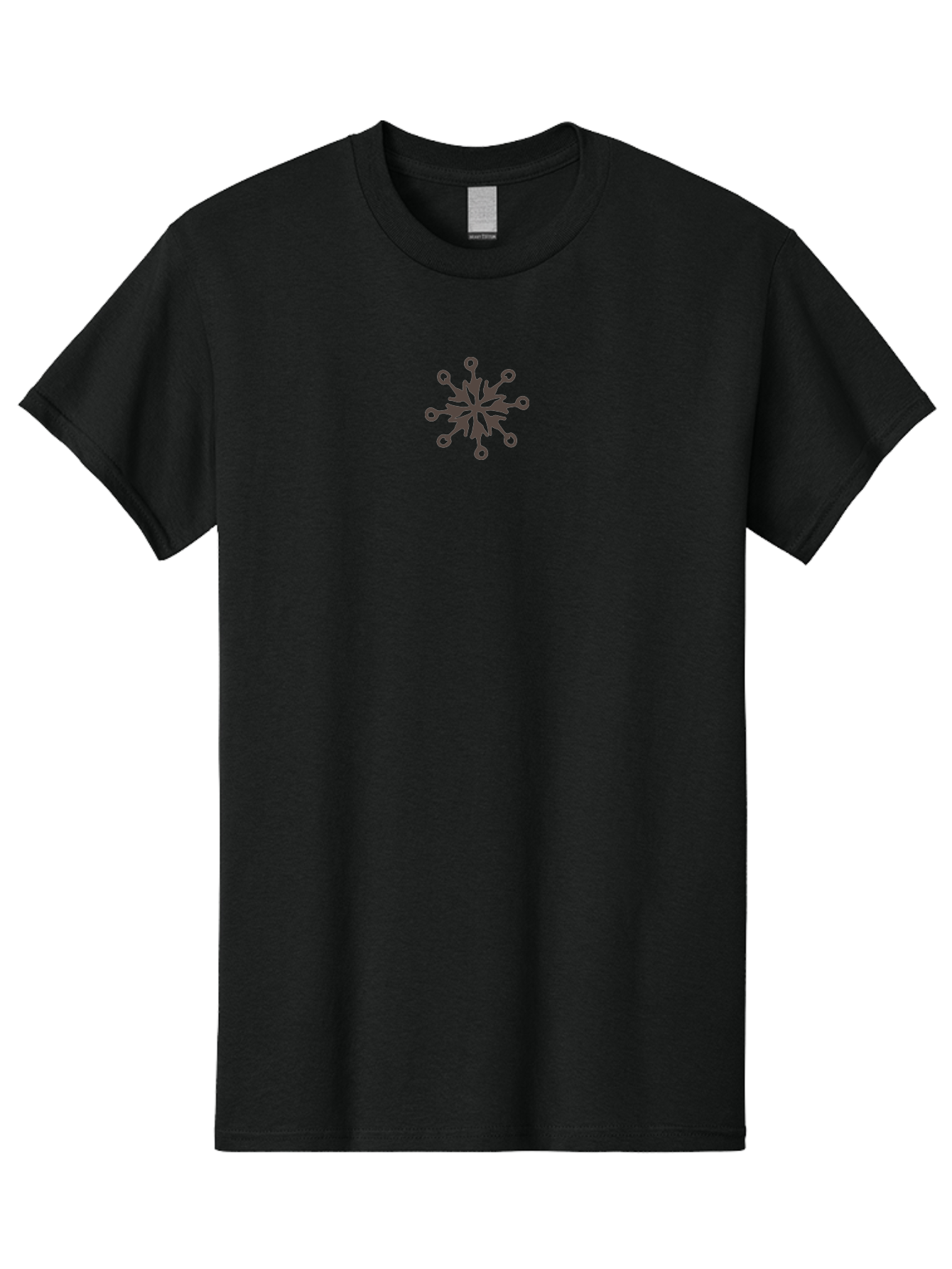 Snowflake-5 Men'S Graphic Tee, 100% Cotton, Comfortable Casual Summer Wear, Machine Washable, Snowflake, Intricate Design, Symmetrical Pattern, Delicate Features, Winter Theme, Frosty Feel, Icy Texture Aab116 19