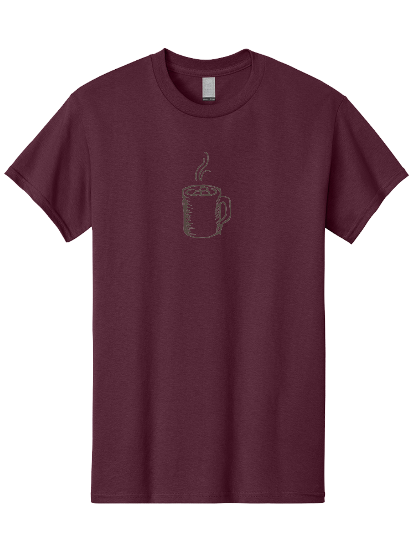 Steaming-Coffee-Mug Men'S Graphic Tee, 100% Cotton, Comfortable Casual Summer Wear, Machine Washable, Hot Beverage, Coffee Mug, Steaming Drink, Morning Coffee, Daily Grind, Cozy Morning, Warm Drink Aab137 13