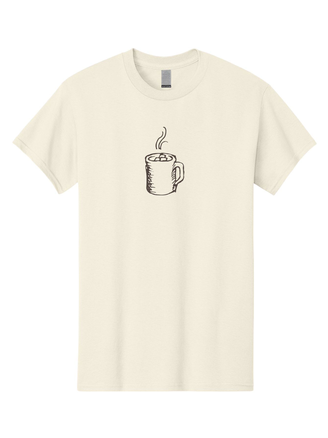 Steaming-Coffee-Mug Men'S Graphic Tee, 100% Cotton, Comfortable Casual Summer Wear, Machine Washable, Hot Beverage, Coffee Mug, Steaming Drink, Morning Coffee, Daily Grind, Cozy Morning, Warm Drink Aab137 17