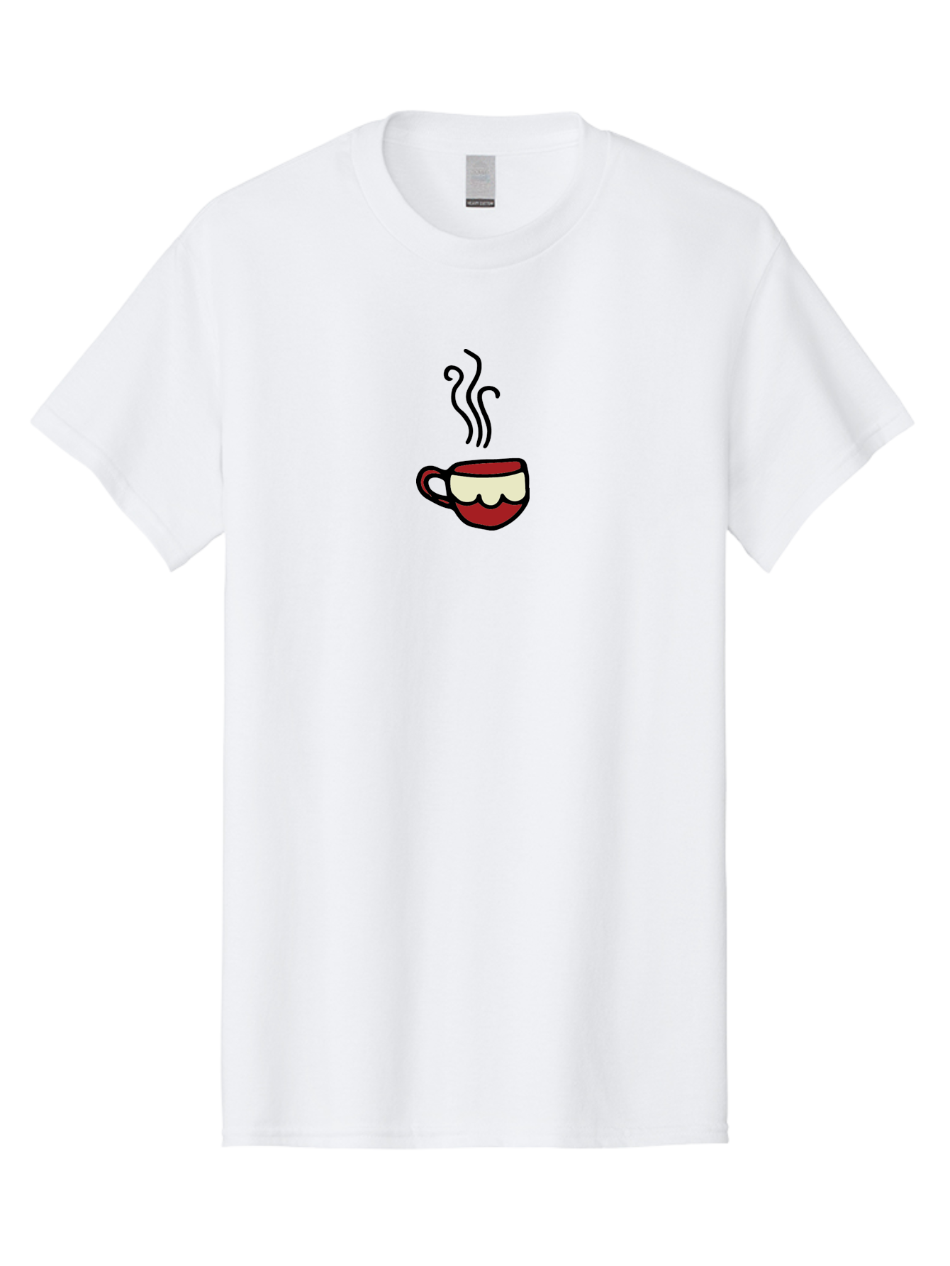 Steaming-Cup Men'S Graphic Tee, 100% Cotton, Comfortable Casual Summer Wear, Machine Washable, Steaming Hot Coffee, Morning Pick-Me-Up, Coffee Break, Hot Beverage, Coffee Cup, Hot Drink, Daily Grind Aab138 29