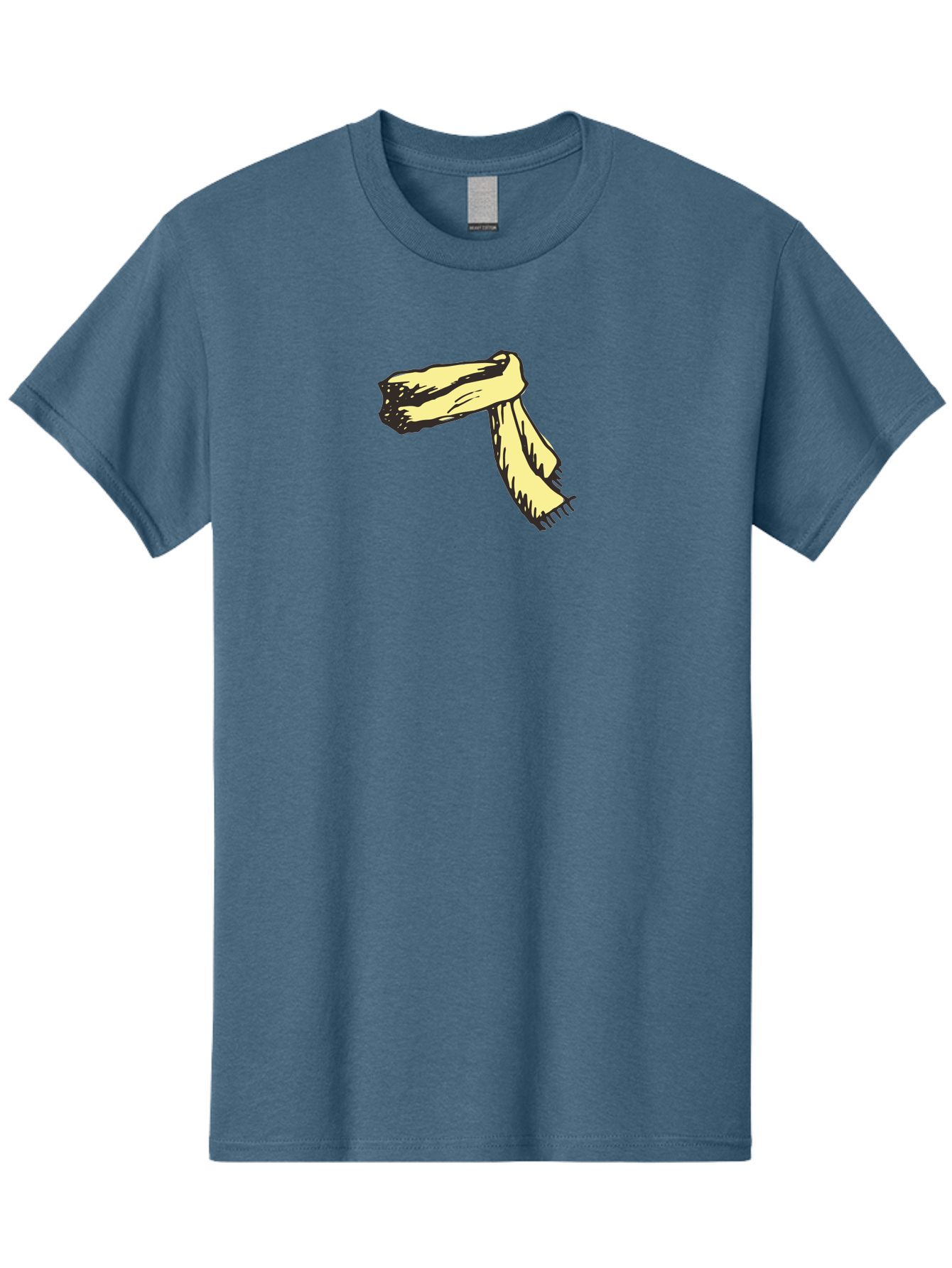Torn-Fabric Men'S Graphic Tee, 100% Cotton, Comfortable Casual Summer Wear, Machine Washable, Yellow Scarf, Casual Fashion, Accessory, Stylish Look, Fashion Trend, Winter Wear, Clothing Accessory Aab146 11