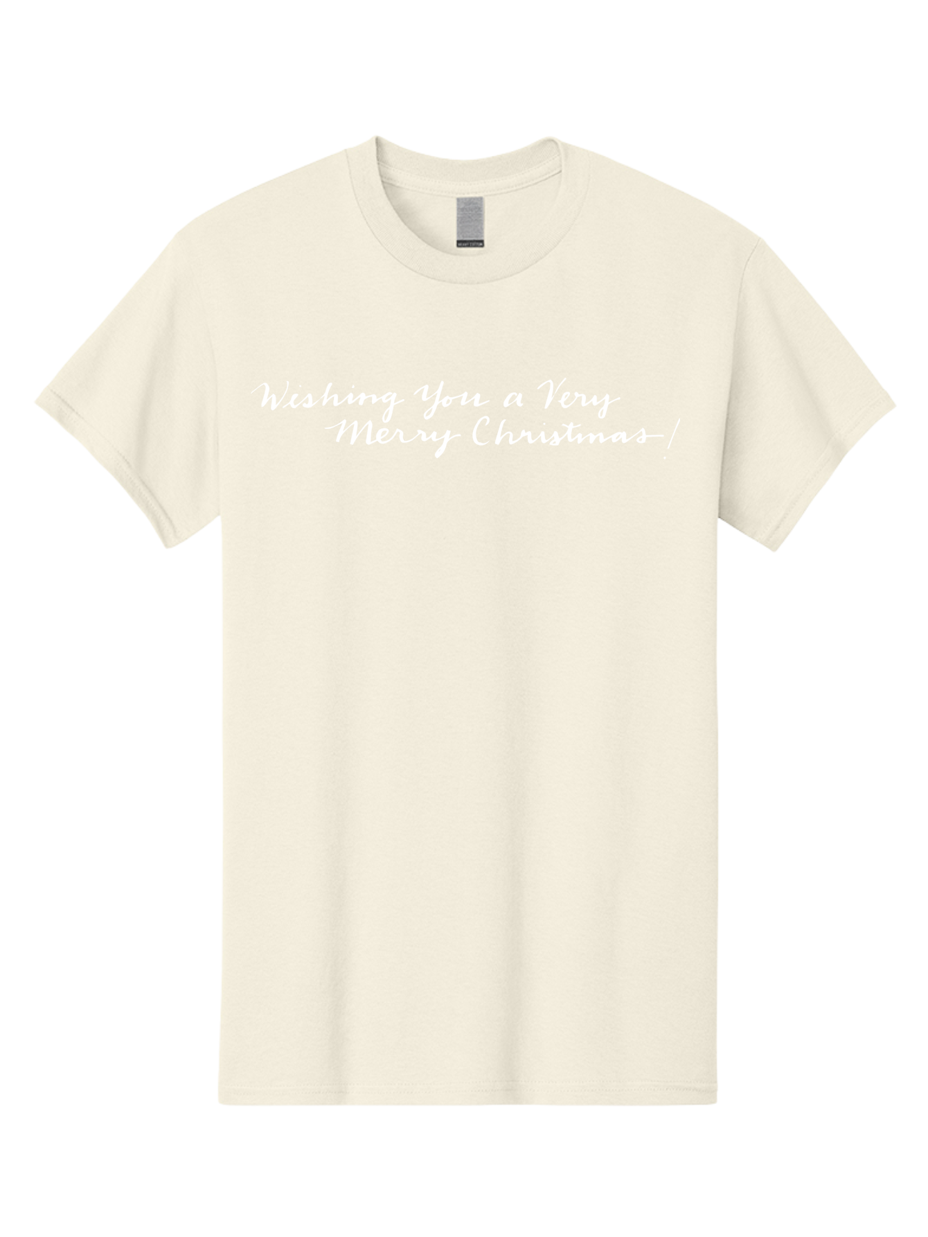 Wishing-You-A-Very-Merry-Christmas Men'S Graphic Tee, 100% Cotton, Comfortable Casual Summer Wear, Machine Washable, Holiday Wishes, Christmas Greeting, Festive Wishes, Merry Christmas Message, Holiday Season, Christmas Card, Aab173 5