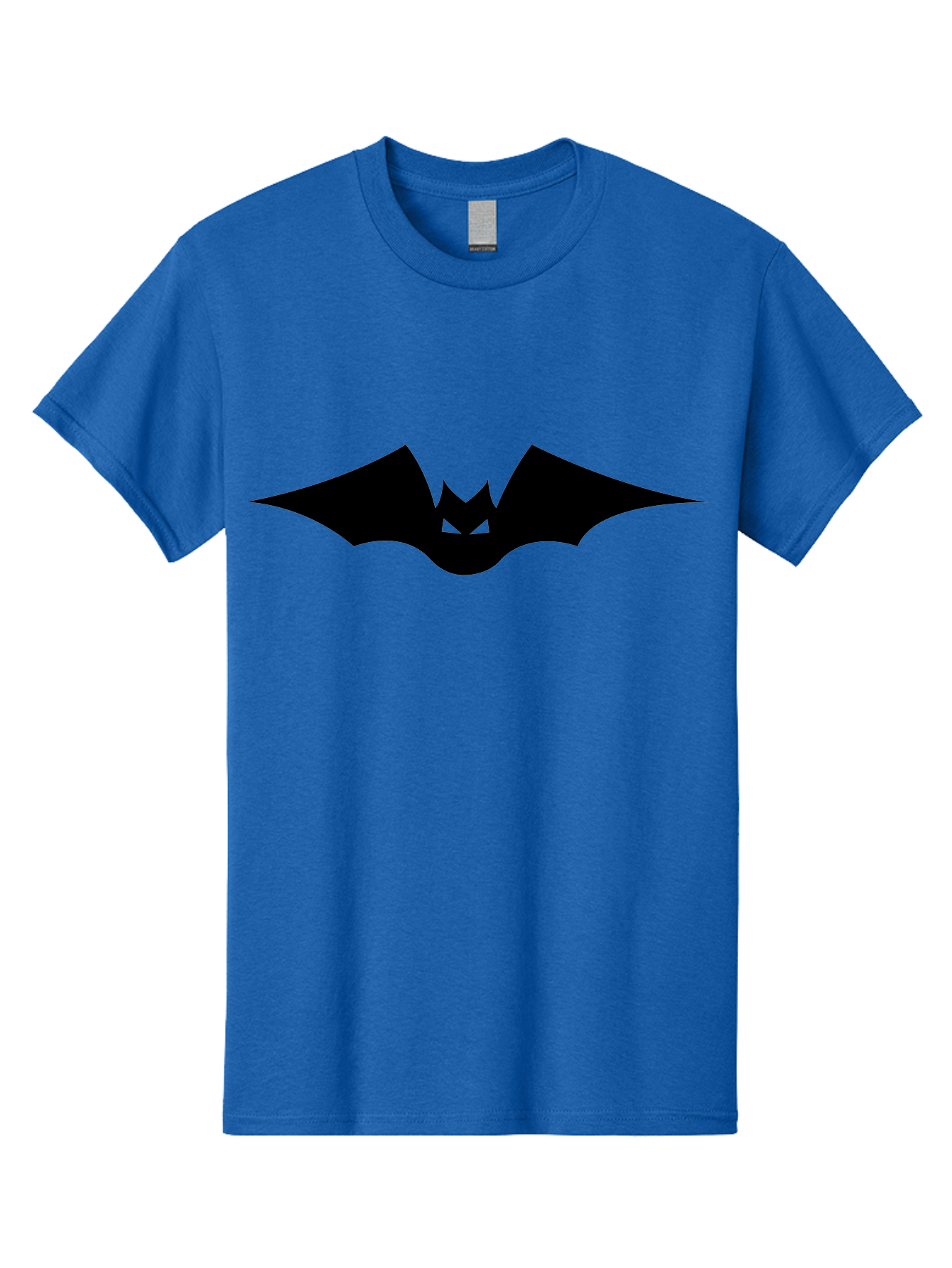 Bat-Icon Men'S Graphic Tee, 100% Cotton, Comfortable Casual Summer Wear, Machine Washable, Black Bat Silhouette, Flying Bat, Bat Wings, Spooky Atmosphere, Halloween Symbol, Gothic Icon, Mysterious Creature Aab191 21