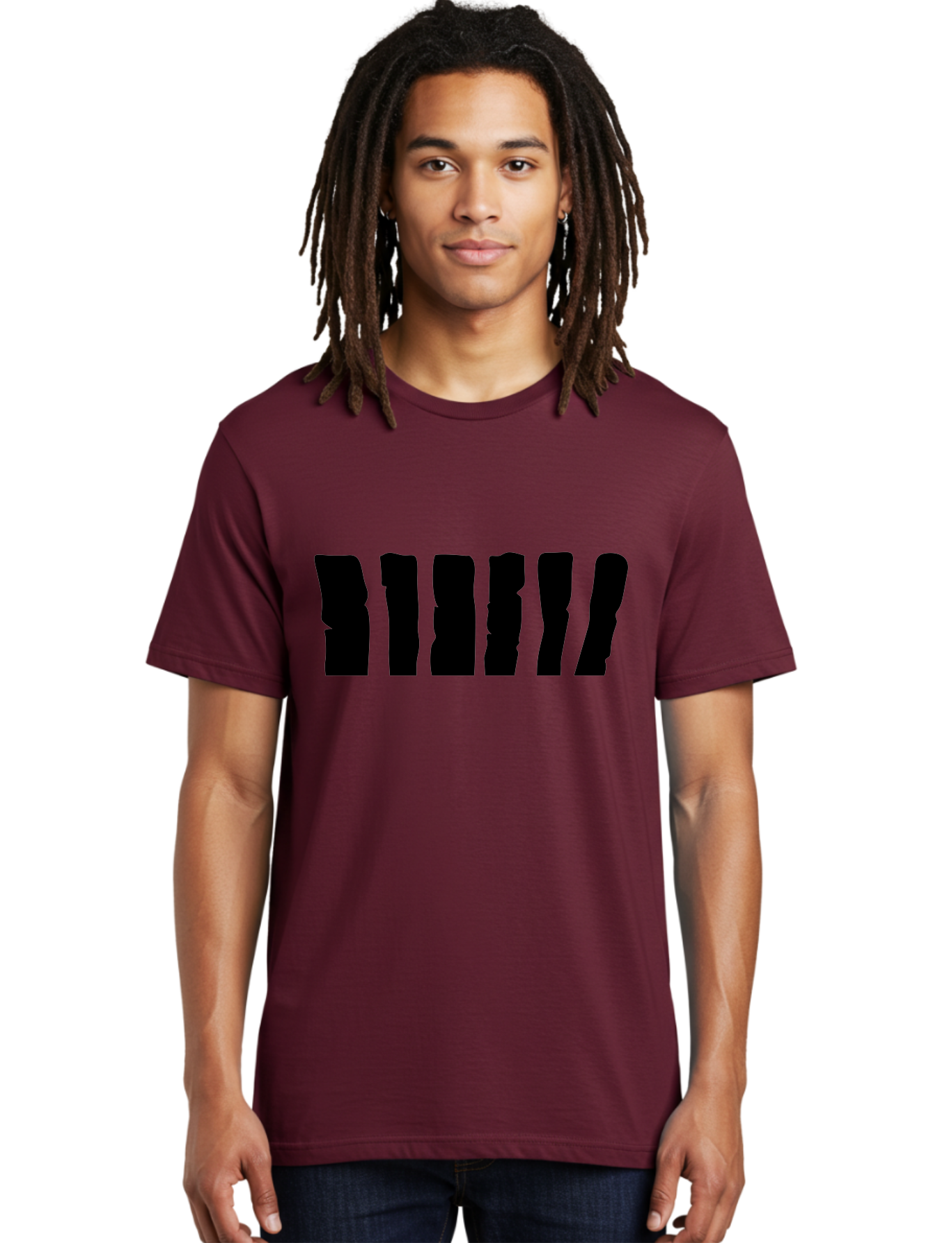 Bimbim Men'S Graphic Tee, 100% Cotton, Comfortable Casual Summer Wear, Machine Washable, Stylized Text, Bold Font, Black Letters, Modern Design, Graphic Element, Abstract Typography, Sleek Aesthetic Aab199 14