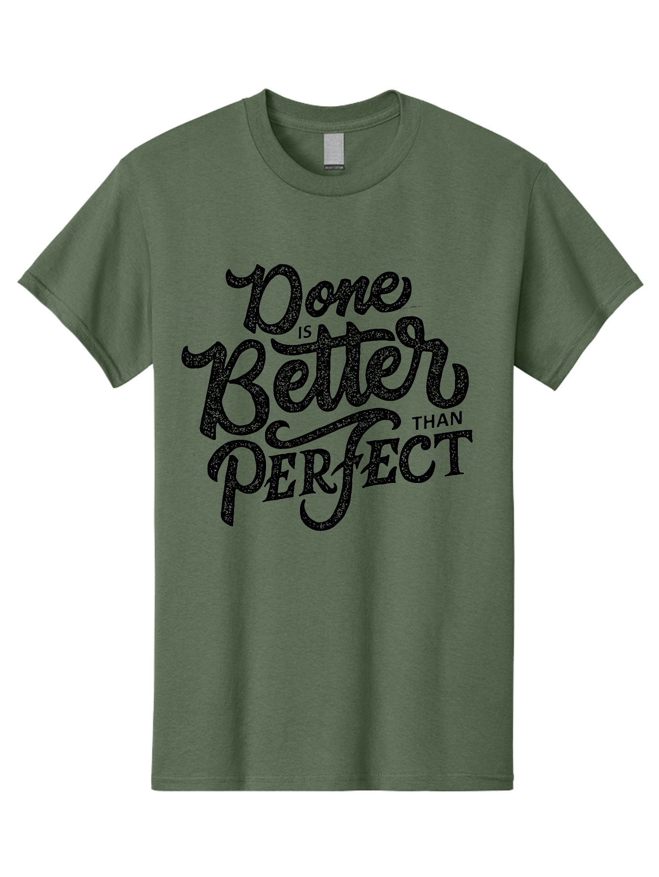 Done-Is-Better-Than-Perfect-1 Men'S Graphic Tee, 100% Cotton, Comfortable Casual Summer Wear, Machine Washable, Motivational Quote, Productivity, Task Completion, Perfectionism, Done Is Better, Self-Improvement, Productivity Tips, Aab245 15