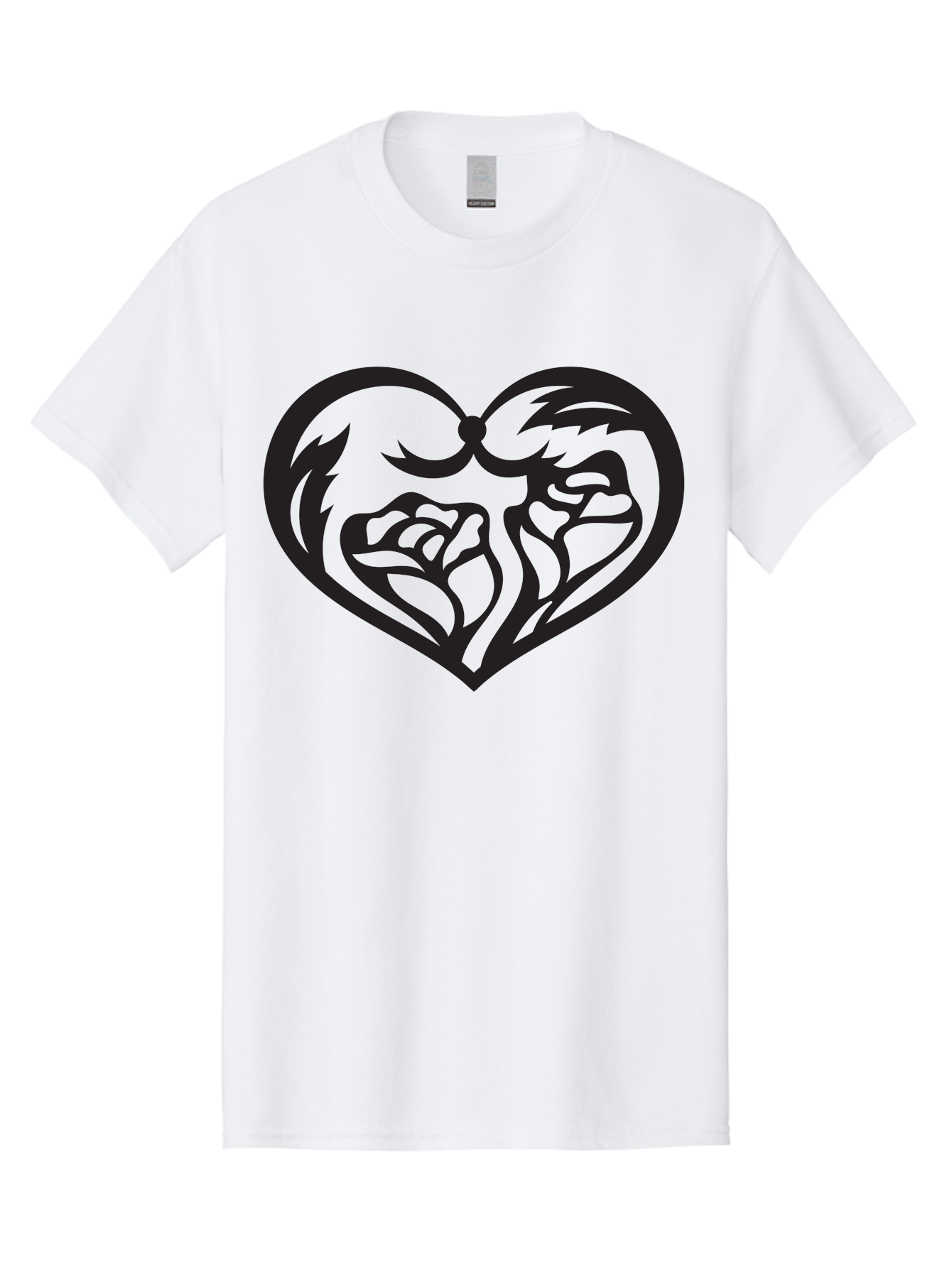 Clenched-Fists-Heart Men'S Graphic Tee, 100% Cotton, Comfortable Casual Summer Wear, Machine Washable, Clenched Fists, Heart Symbol, Strength, Power Symbol, Boxing Gloves, Aggression, Boxing Inspiration, Heart Art, Fist Bump Symbol, Aab260 1