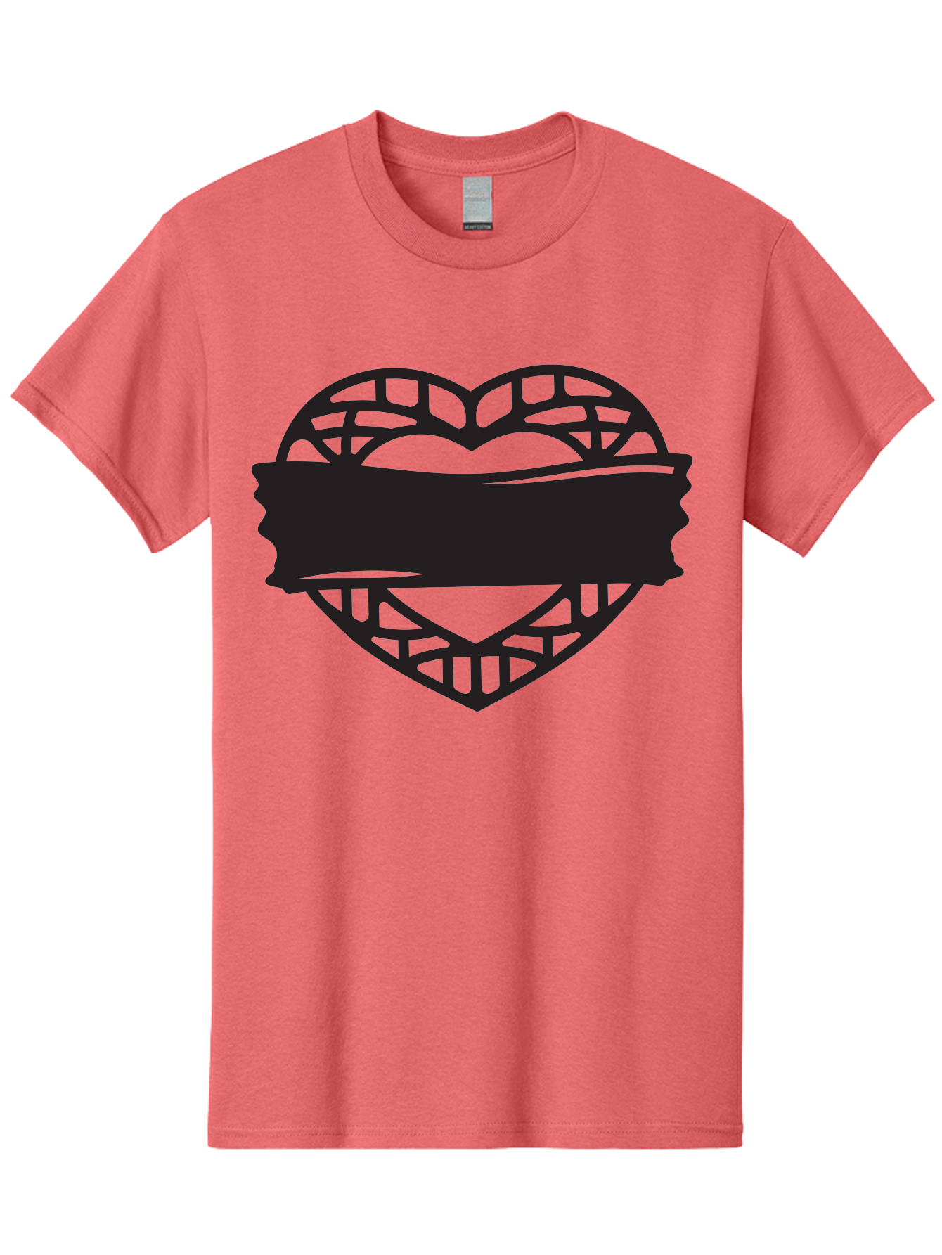 Heart-With-Duct-Tape Men'S Graphic Tee, 100% Cotton, Comfortable Casual Summer Wear, Machine Washable, Heart Shape, Intricate Design, Muzzled Heart, Love Symbol, Decorative Art, Symbolic Representation, Heart Pattern Aab281 13