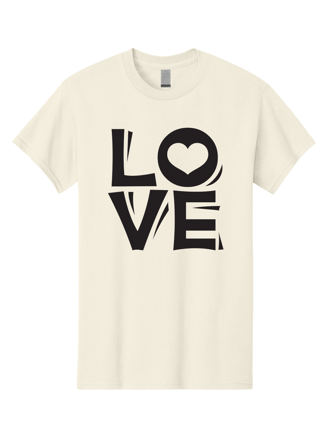 Love-1 Men'S Graphic Tee, 100% Cotton, Comfortable Casual Summer Wear, Machine Washable, Love Typography, Heart Symbol, Black Lettering, Bold Font, Quirky Design, Love Message, Abstract Art, Modern Style Aab289 15