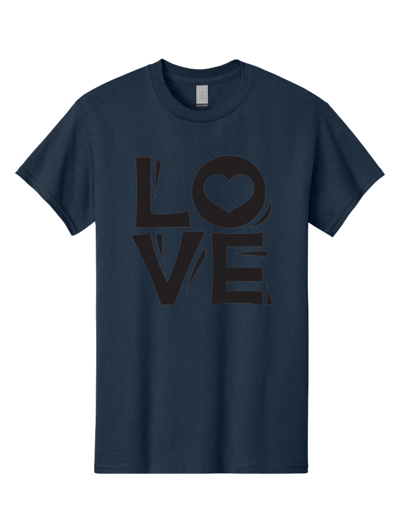 Love-1 Men'S Graphic Tee, 100% Cotton, Comfortable Casual Summer Wear, Machine Washable, Love Typography, Heart Symbol, Black Lettering, Bold Font, Quirky Design, Love Message, Abstract Art, Modern Style Aab289 27