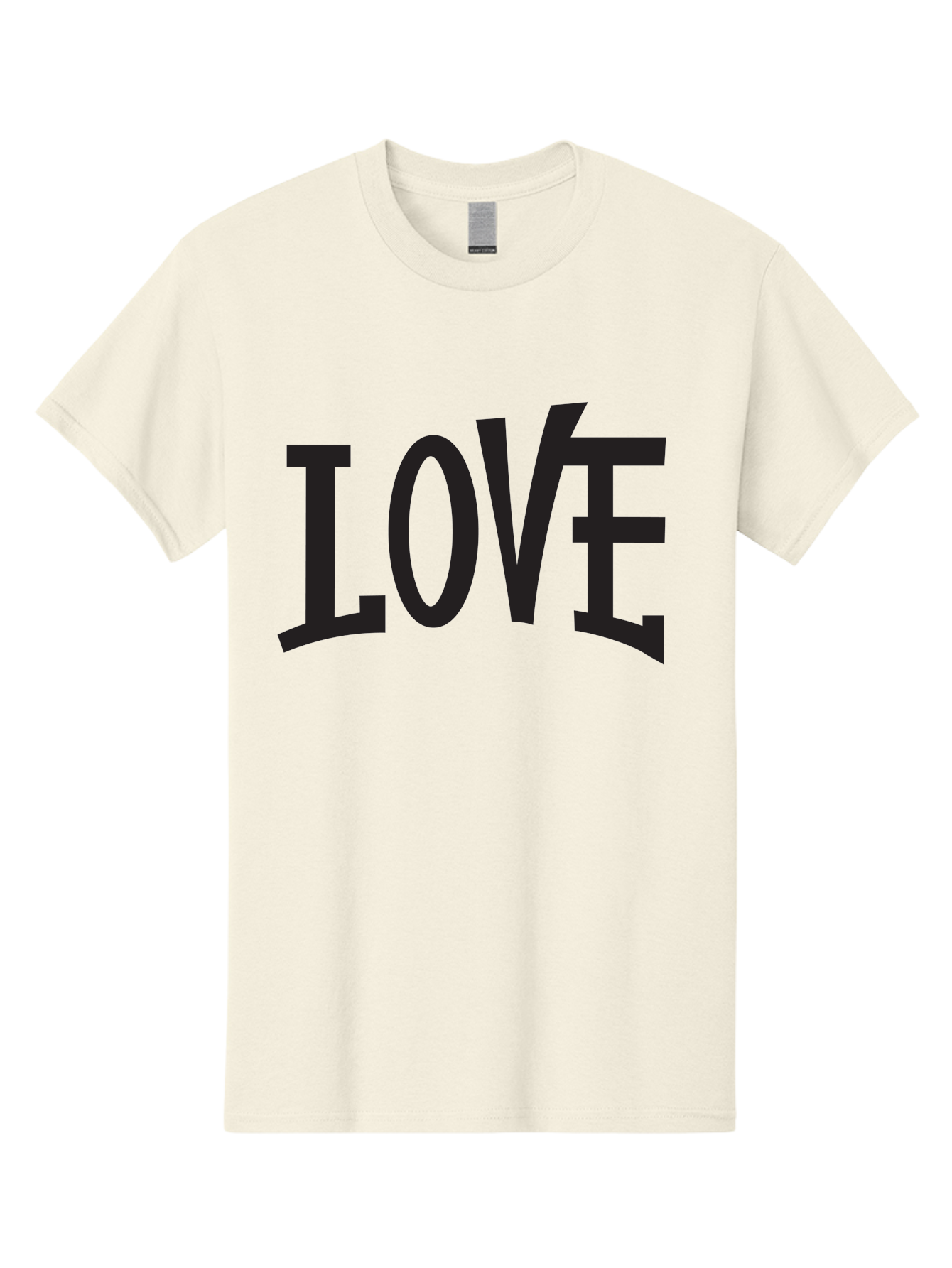 Love-2 Men'S Graphic Tee, 100% Cotton, Comfortable Casual Summer Wear, Machine Washable, Love Typography, Black Font, Bold Letters, Emotional Words, Heartfelt Expression, Love Quote, Typographic Art Aab290 13